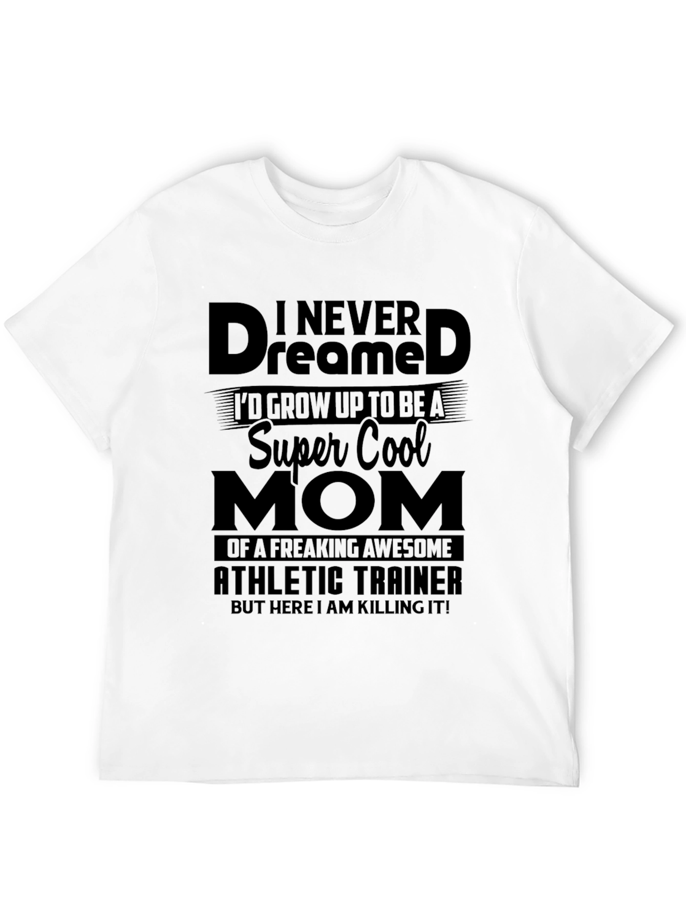 Super Cool Athletic Trainer Mom T-Shirt
