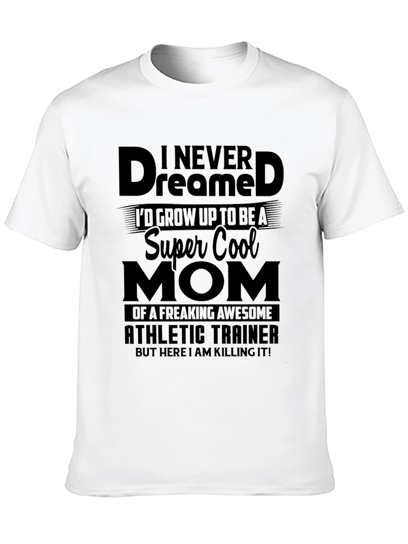 Super Cool Athletic Trainer Mom T-Shirt