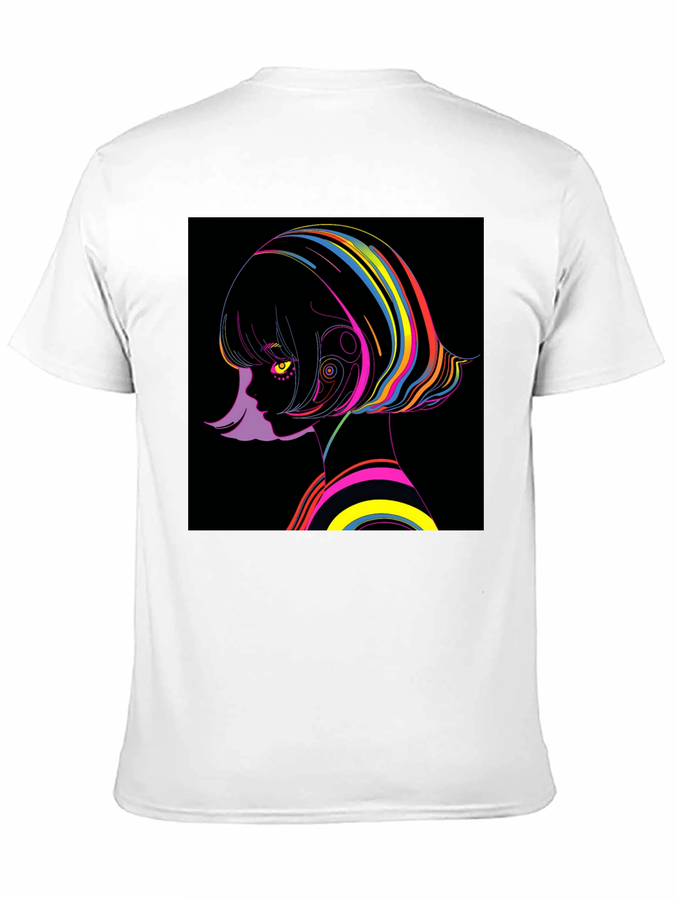 Neon Girl Graphic T-Shirt - Bold & Stylish