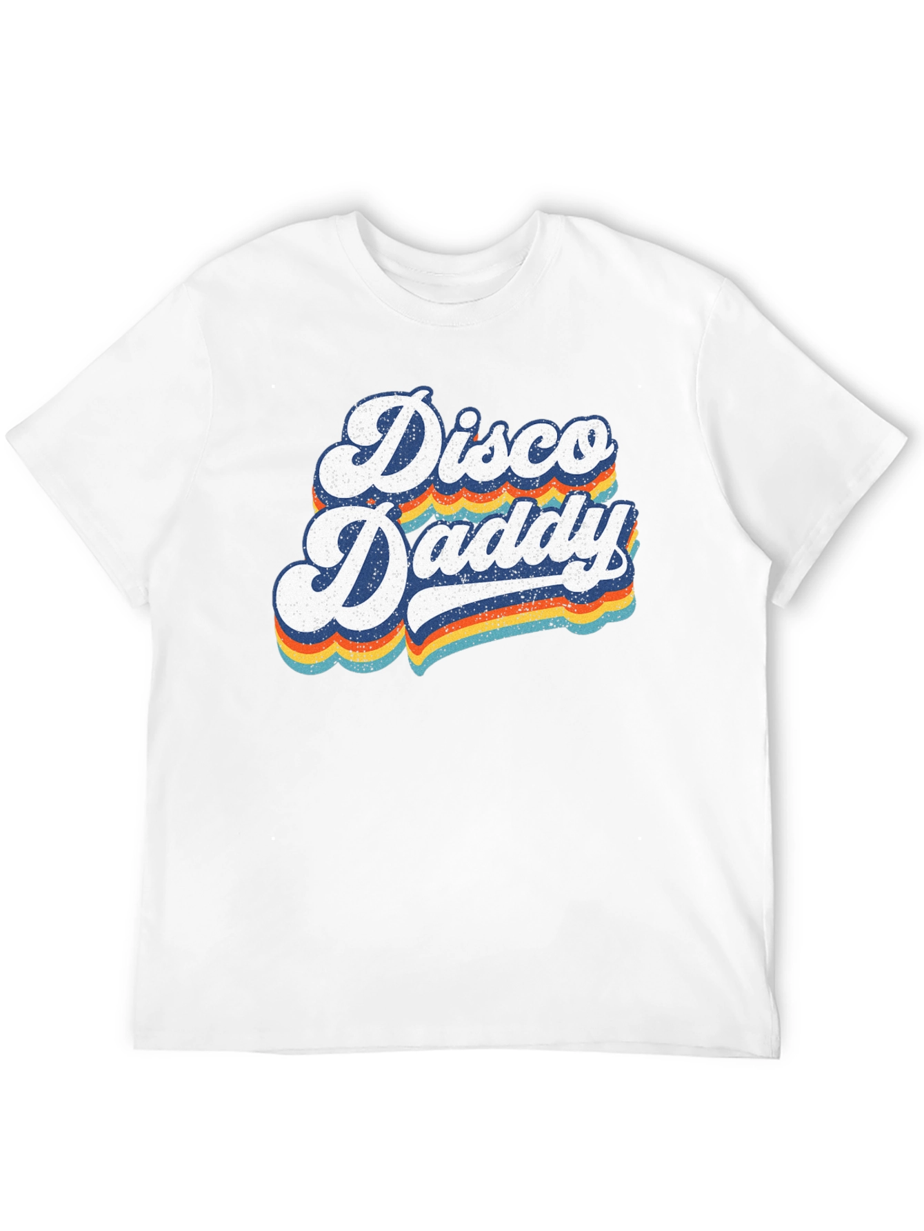 Disco Daddy Retro Graphic T-Shirt - Black