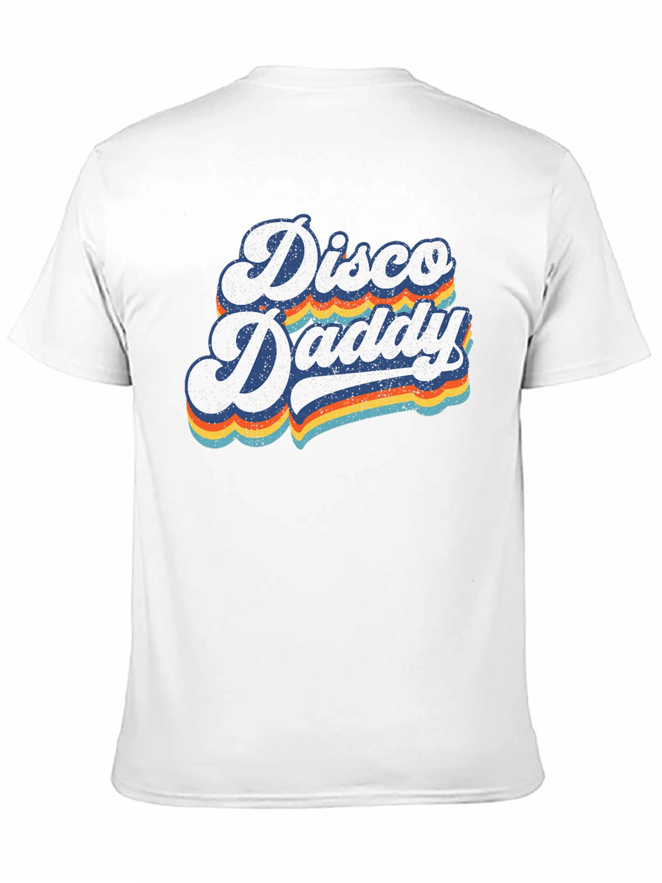 Disco Daddy Retro Graphic T-Shirt - Black
