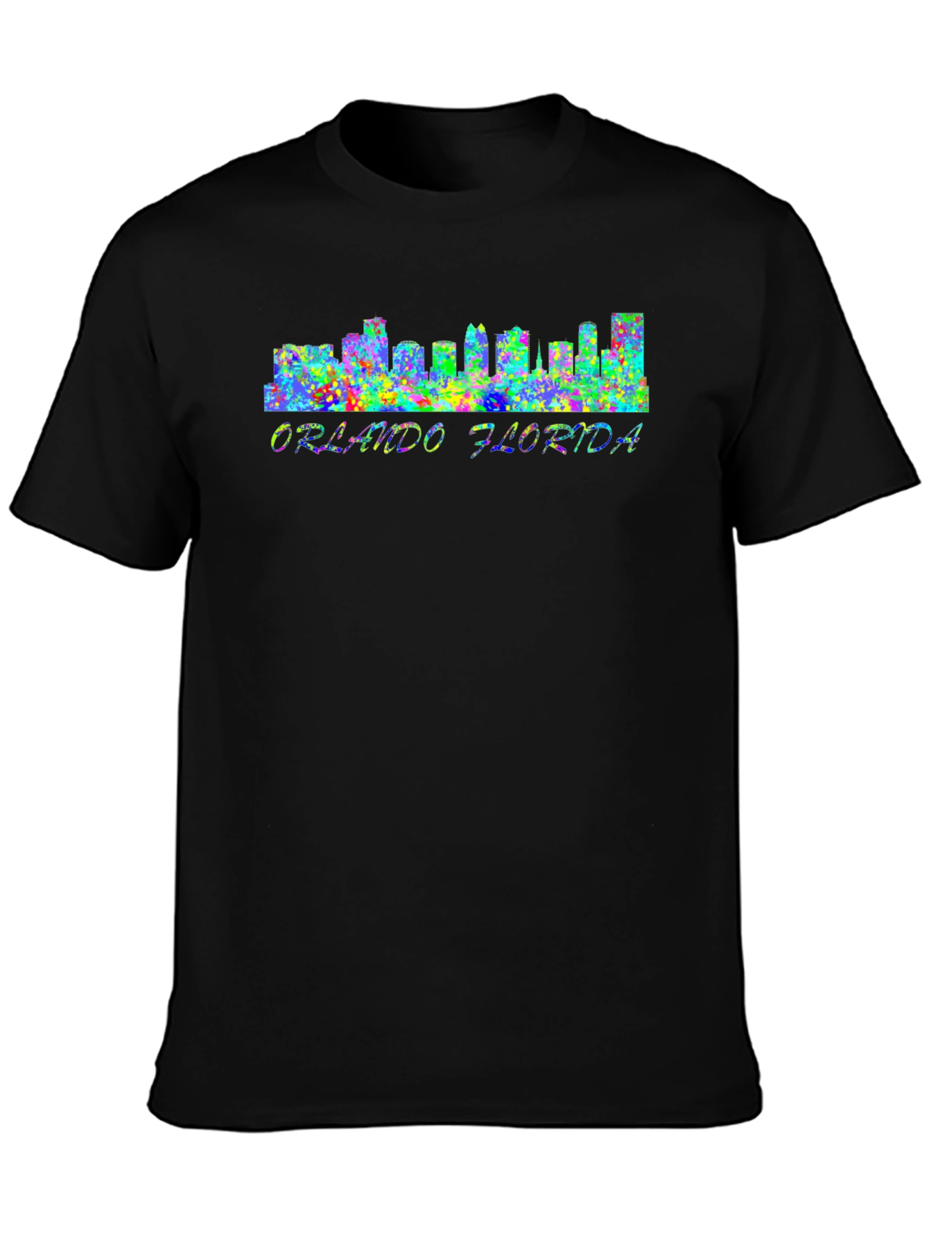 Orlando Florida Skyline T-Shirt - Unique Design