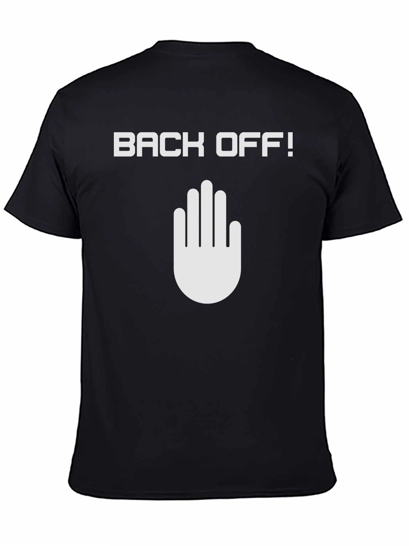 Back Off Graphic Tee - Cool & Casual