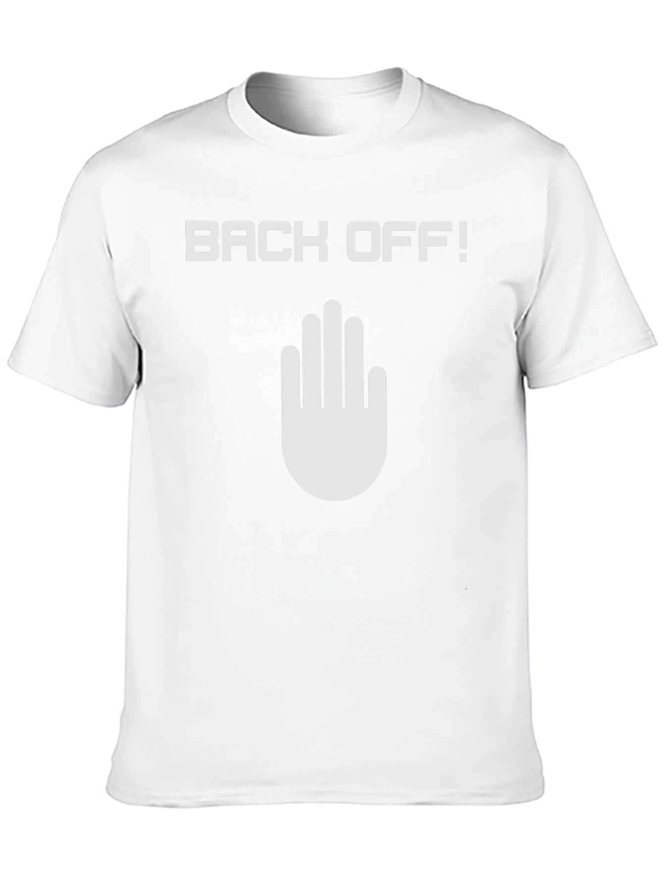 Back Off Graphic Tee - Cool & Casual