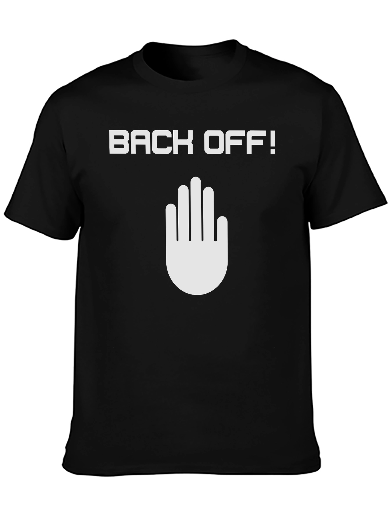 Back Off Graphic Tee - Cool & Casual