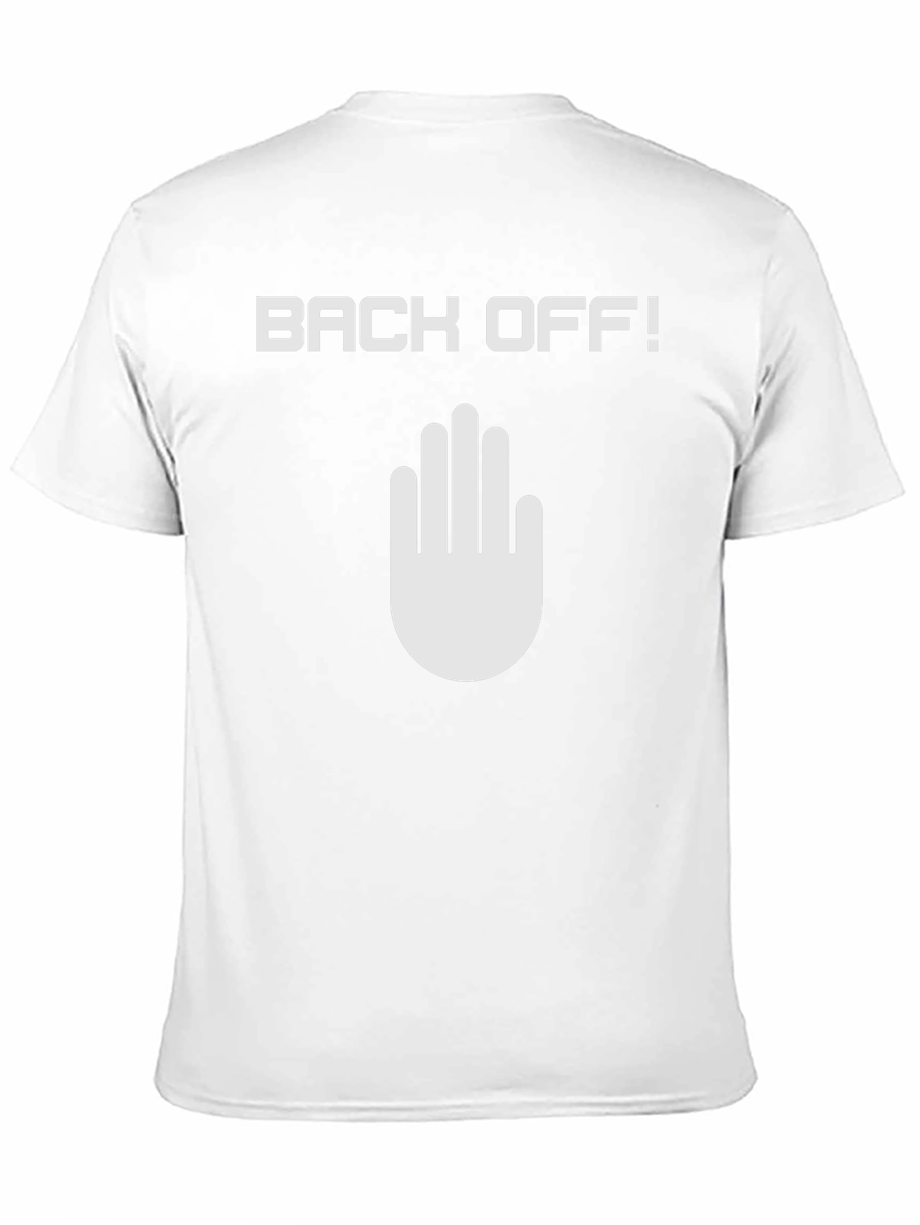 Back Off Graphic Tee - Cool & Casual