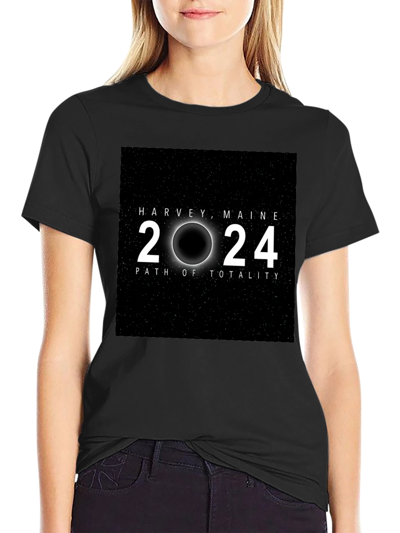Harvey Maine 2024 Eclipse T-Shirt