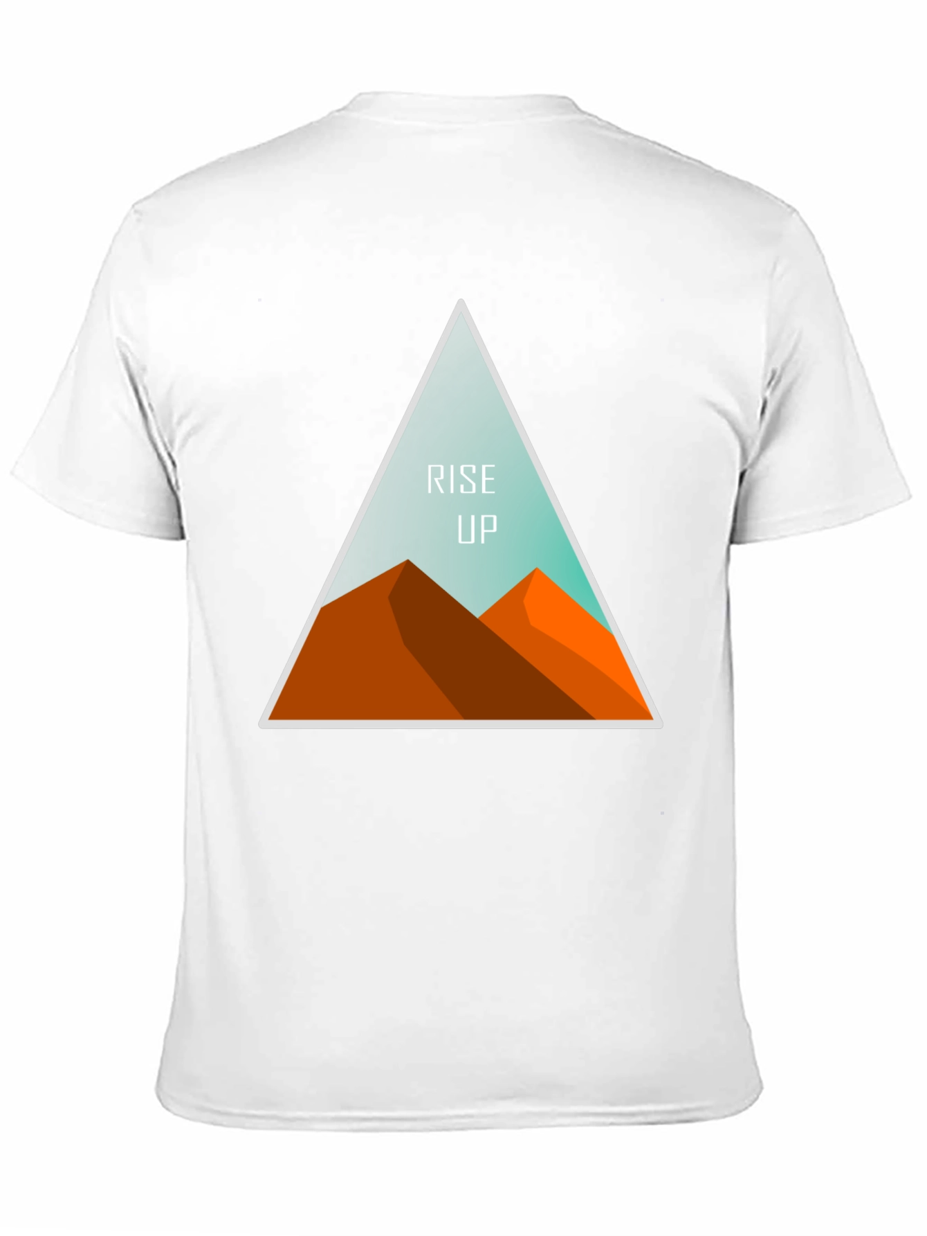 Rise Up Graphic Tee - Black Cotton Blend