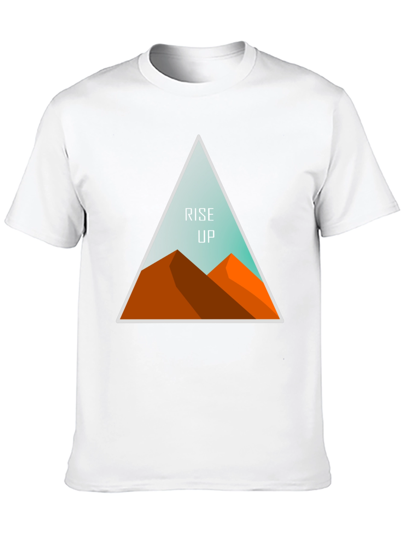 Rise Up Graphic Tee - Black Cotton Blend