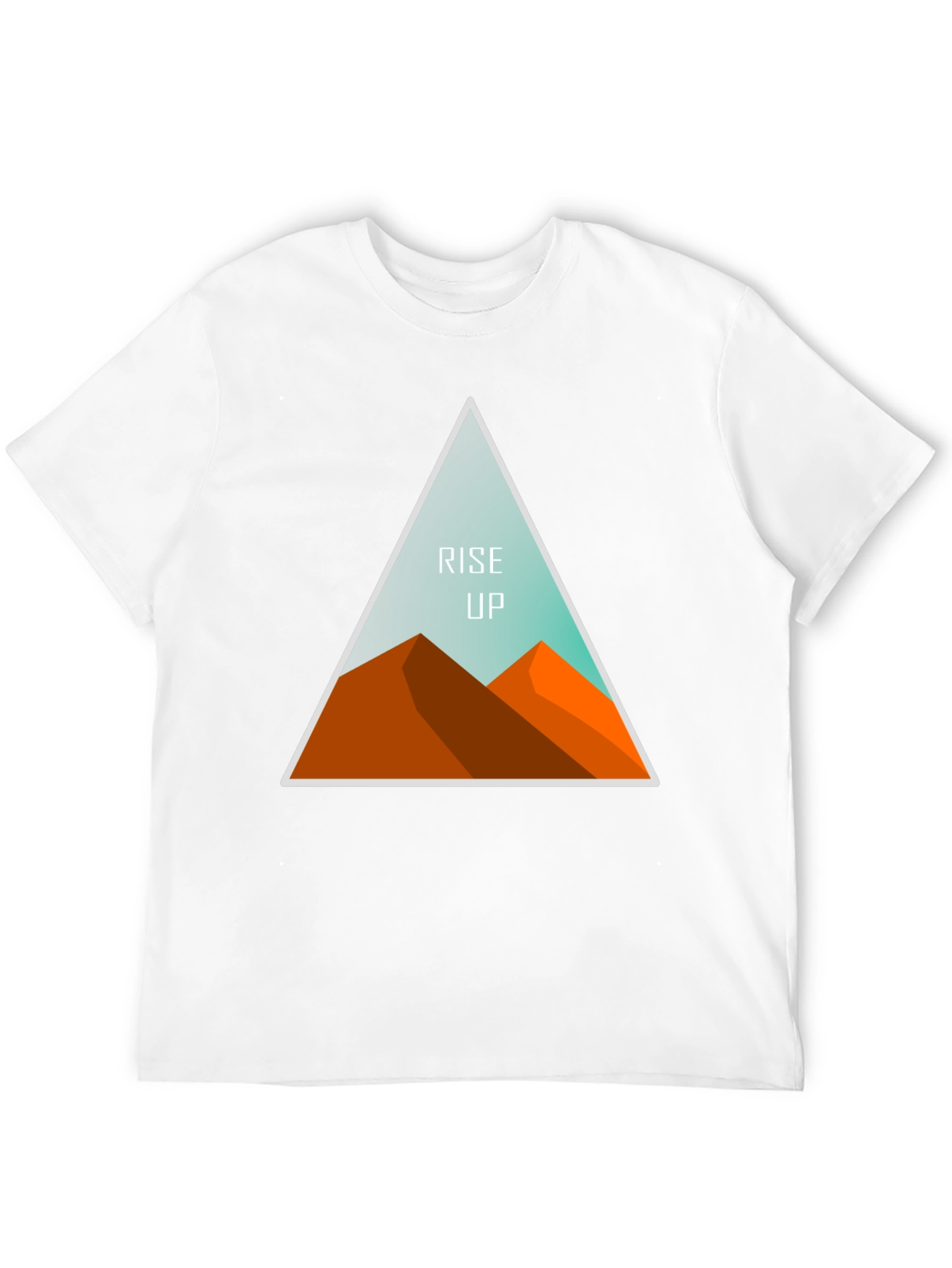 Rise Up Graphic Tee - Black Cotton Blend