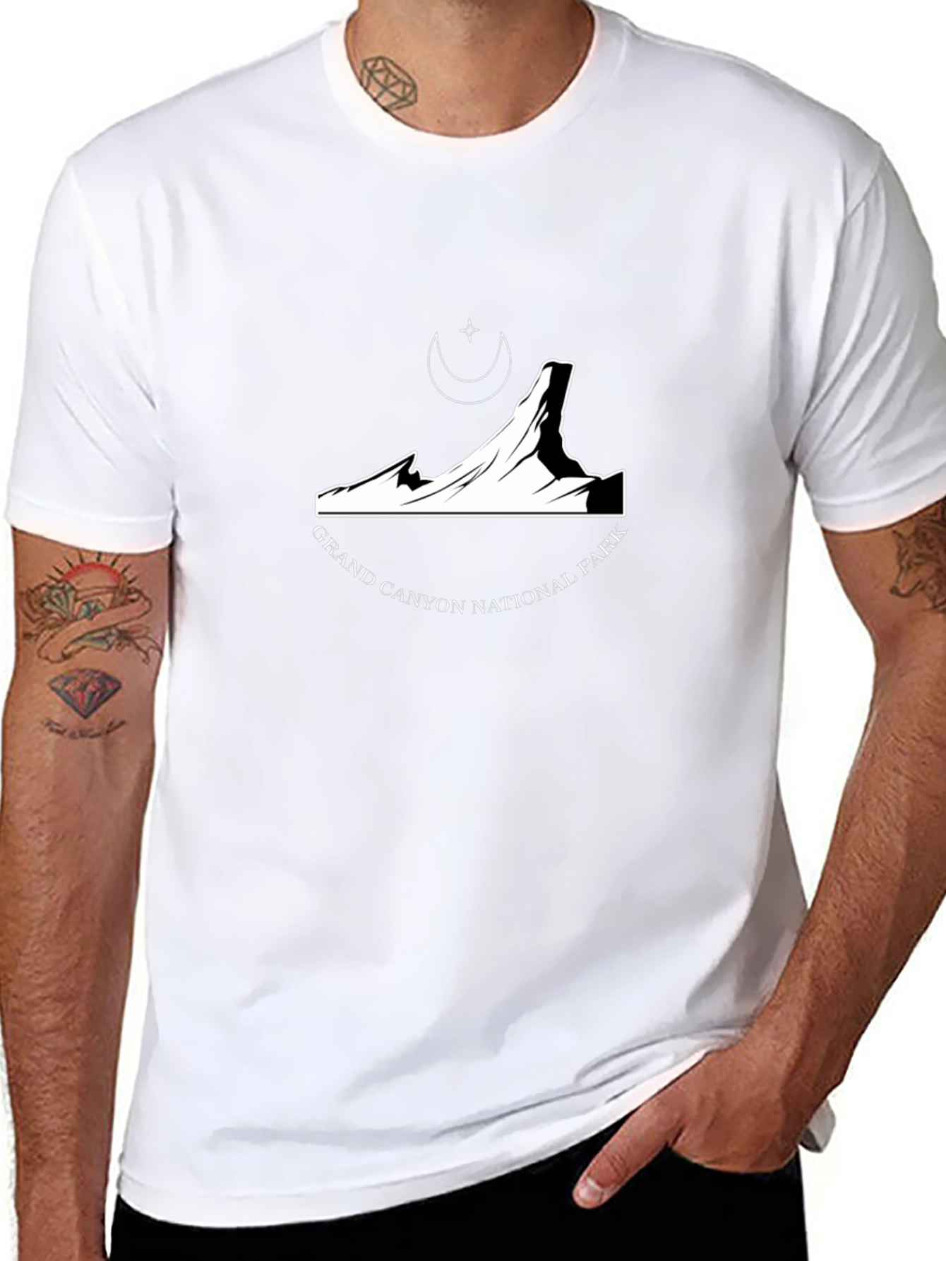 Grand Canyon National Park Black Tee