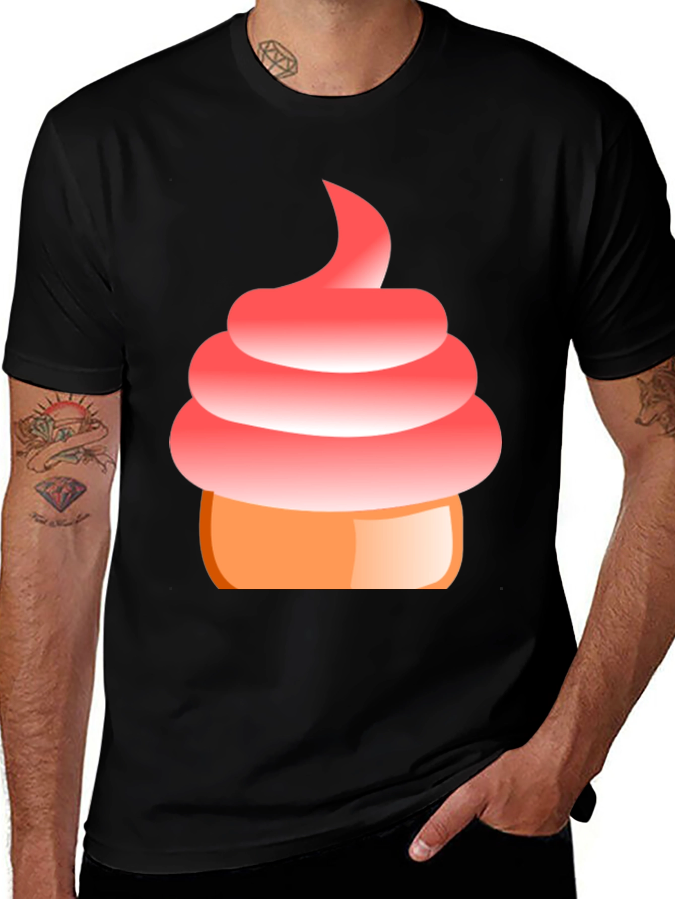 Cupcake Graphic Tee - Sweet Style