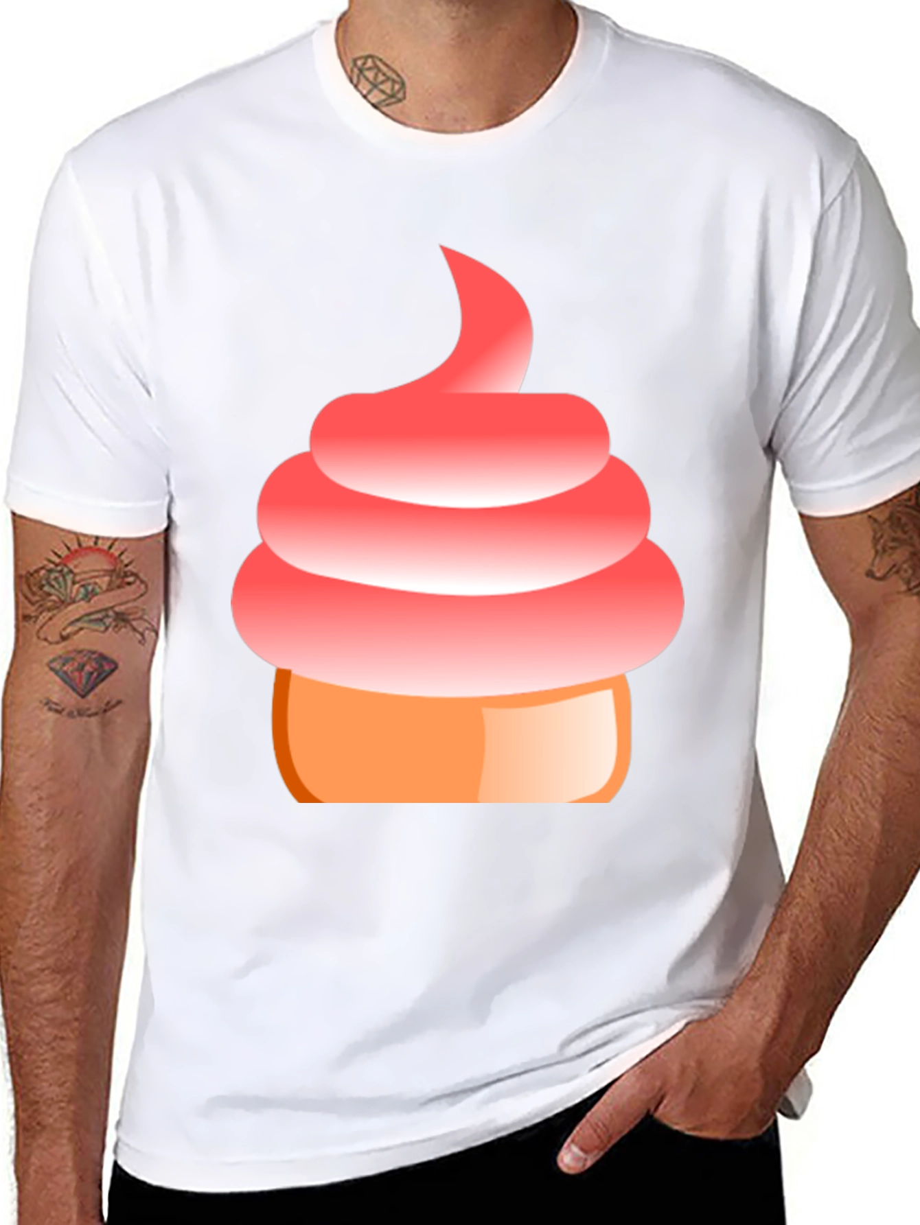Cupcake Graphic Tee - Sweet Style