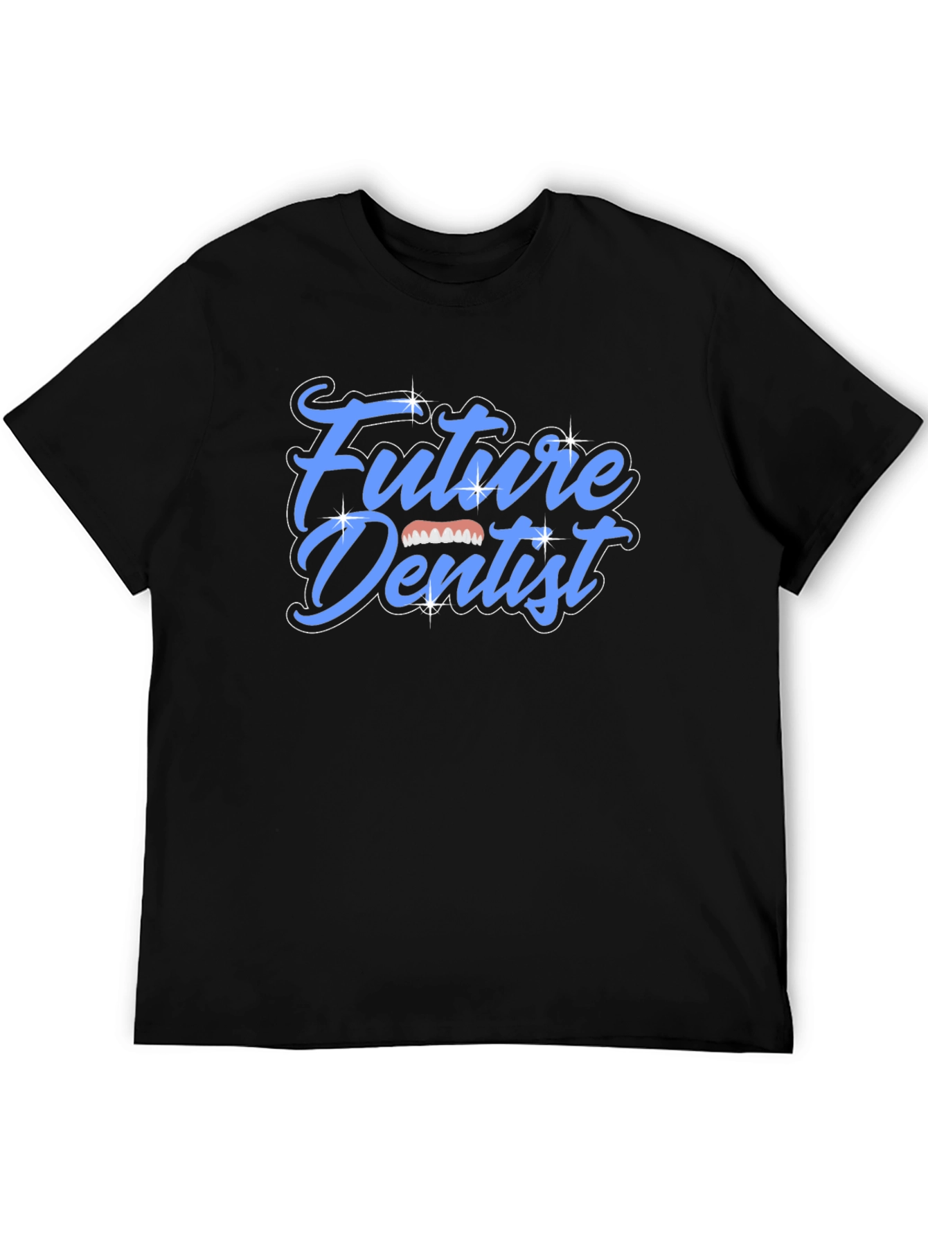 Future Dentist Graphic Tee - Black