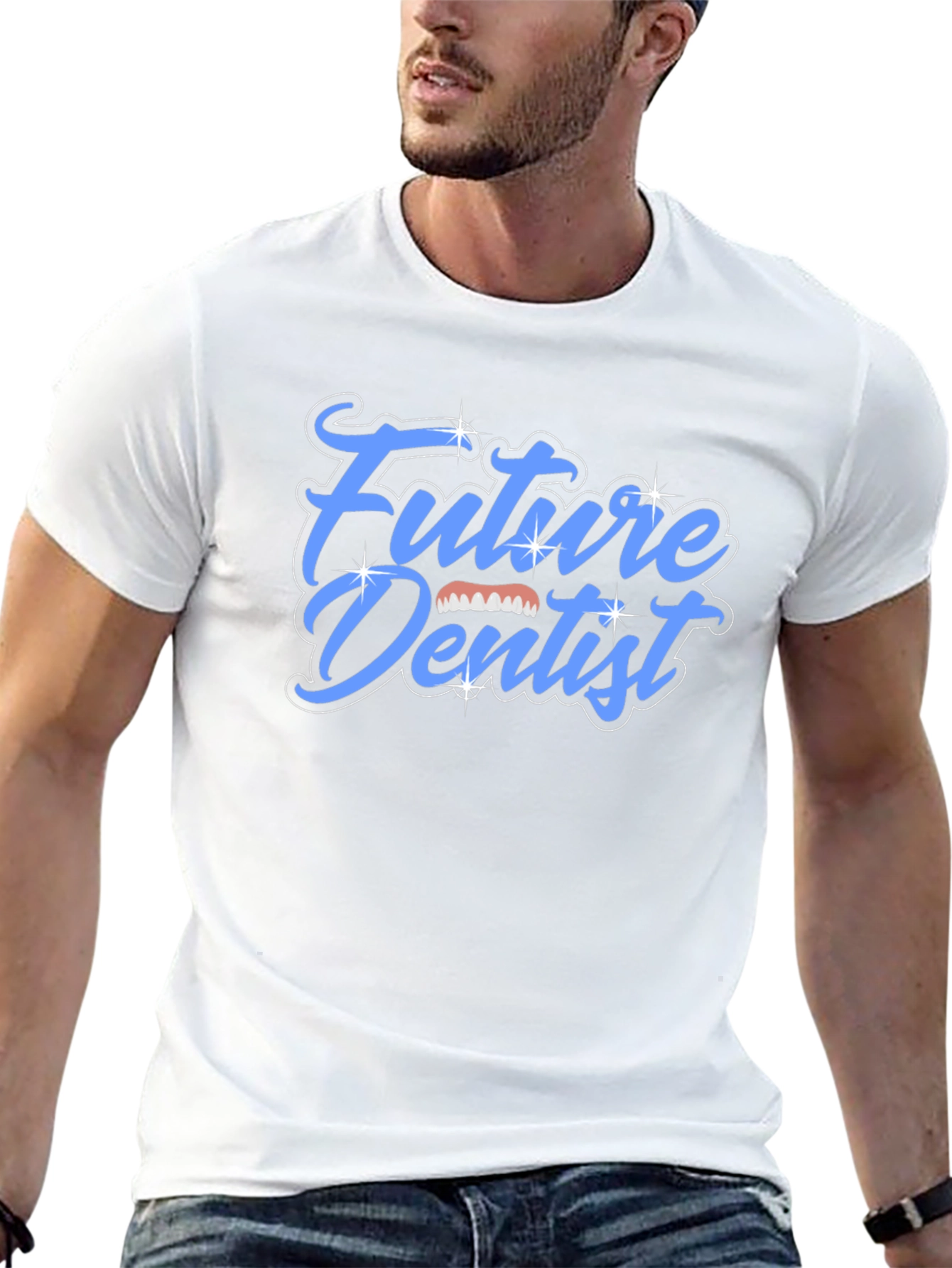 Future Dentist Graphic Tee - Black