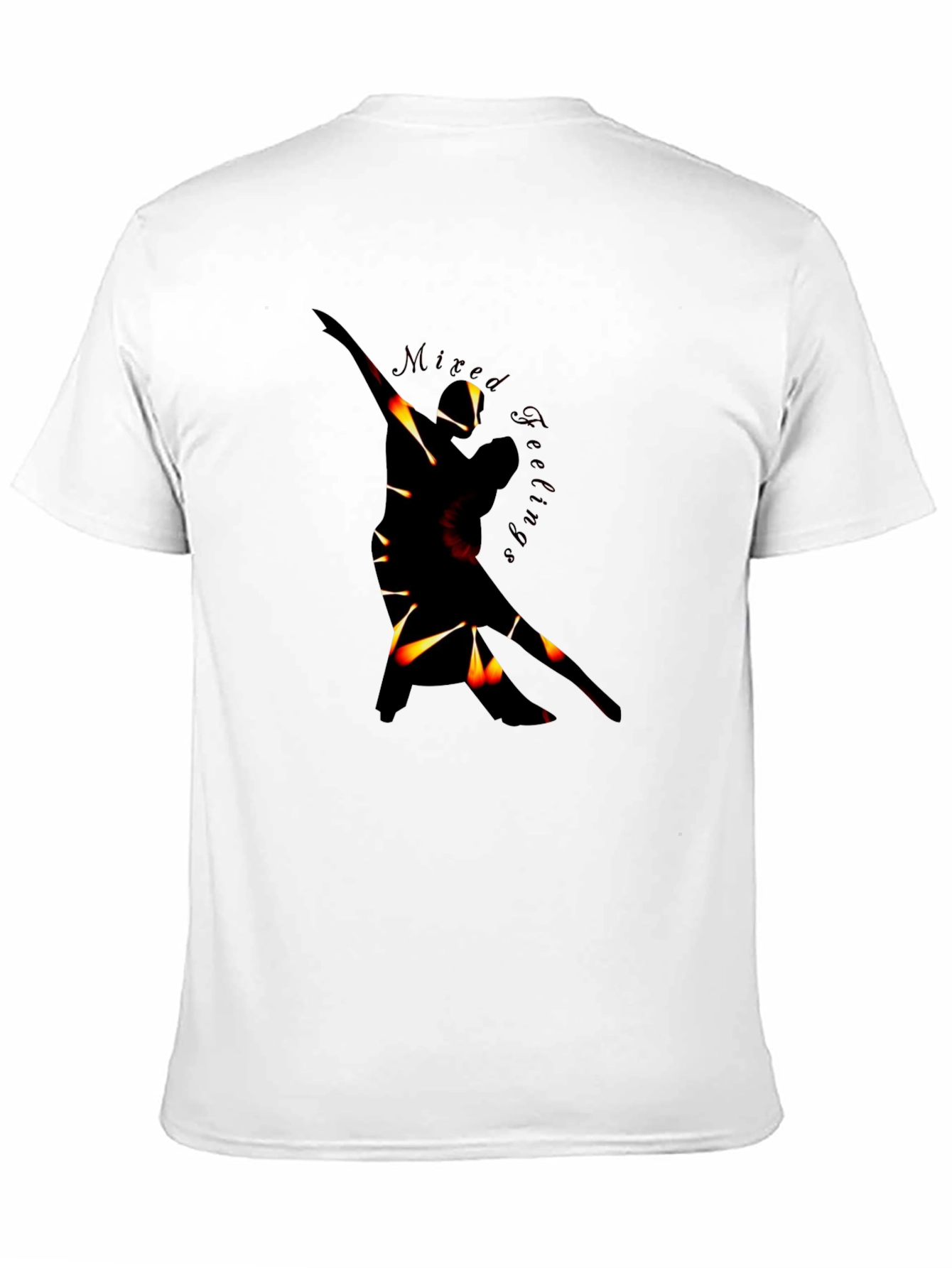 Mixed Feelings Graphic T-Shirt - Premium Black Tee