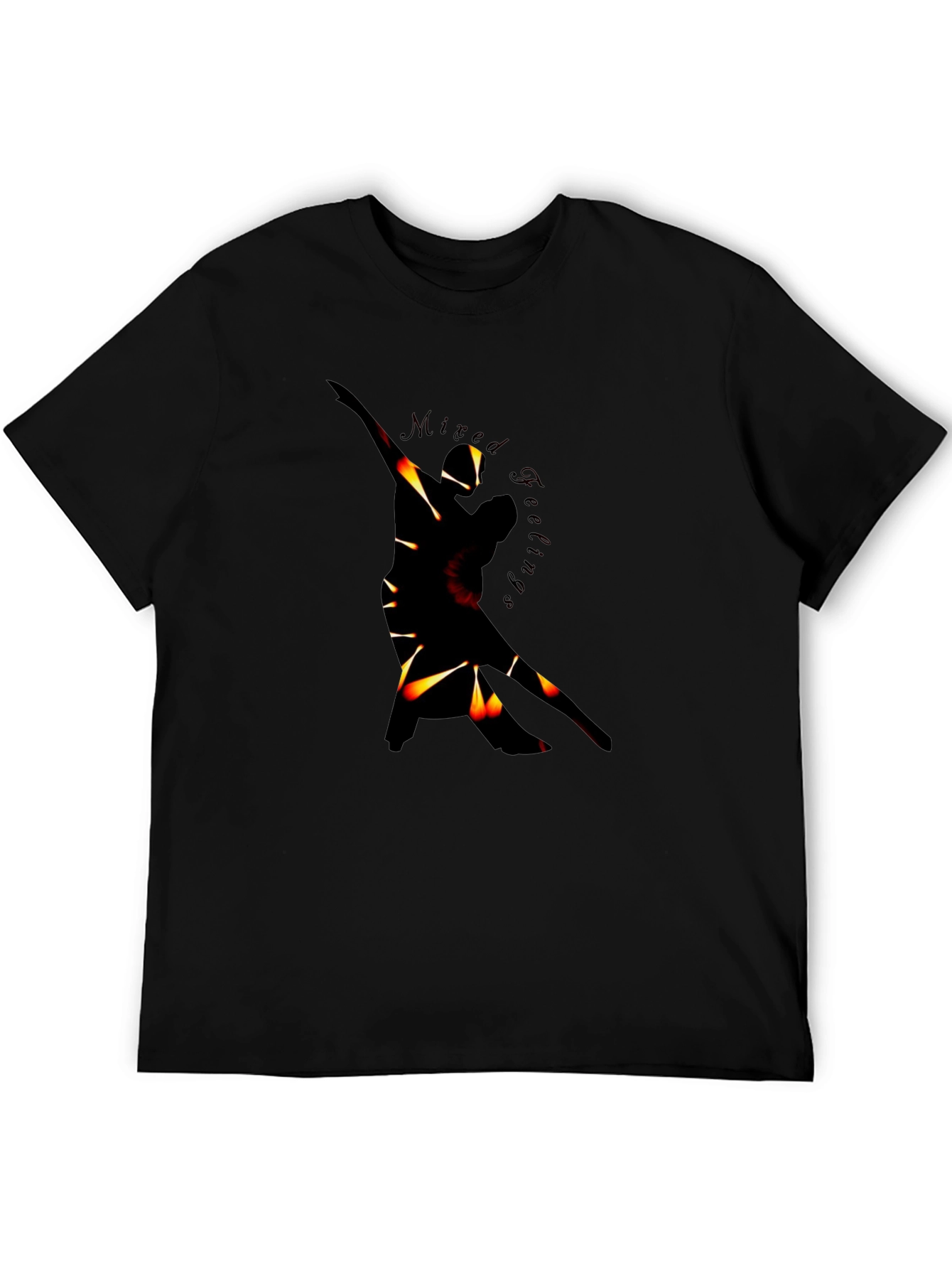 Mixed Feelings Graphic T-Shirt - Premium Black Tee