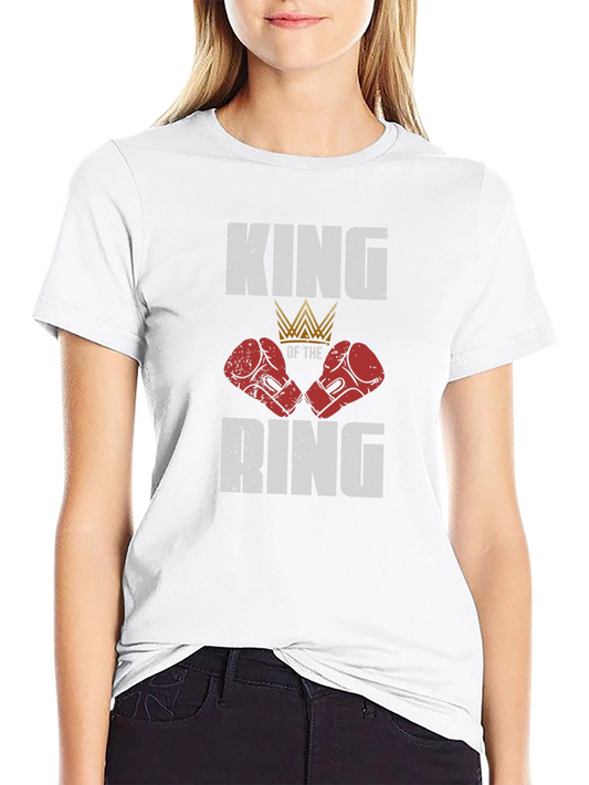 King of the Ring Boxing Gloves T-Shirt