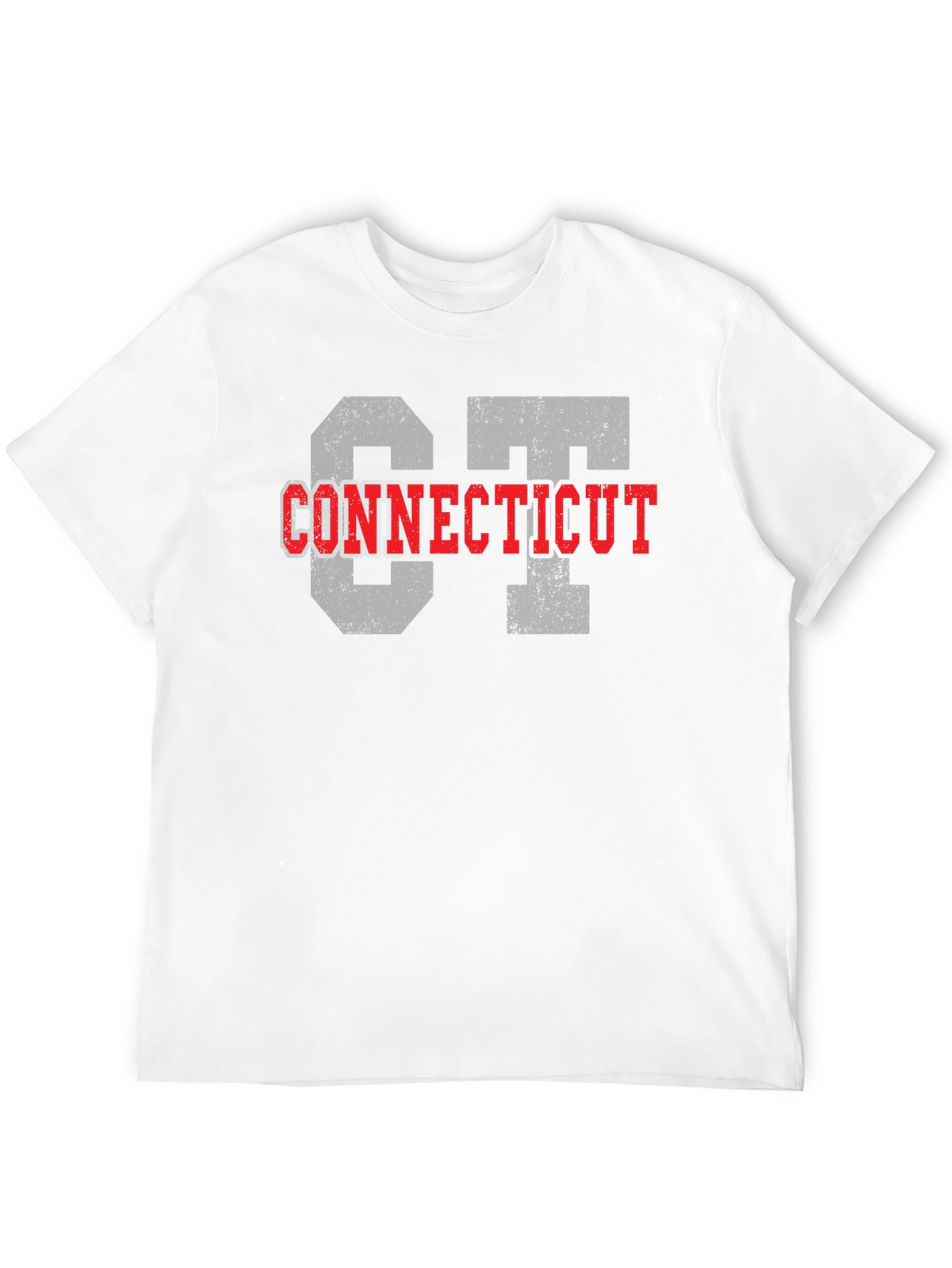 Connecticut State Tee - Black Graphic T-Shirt