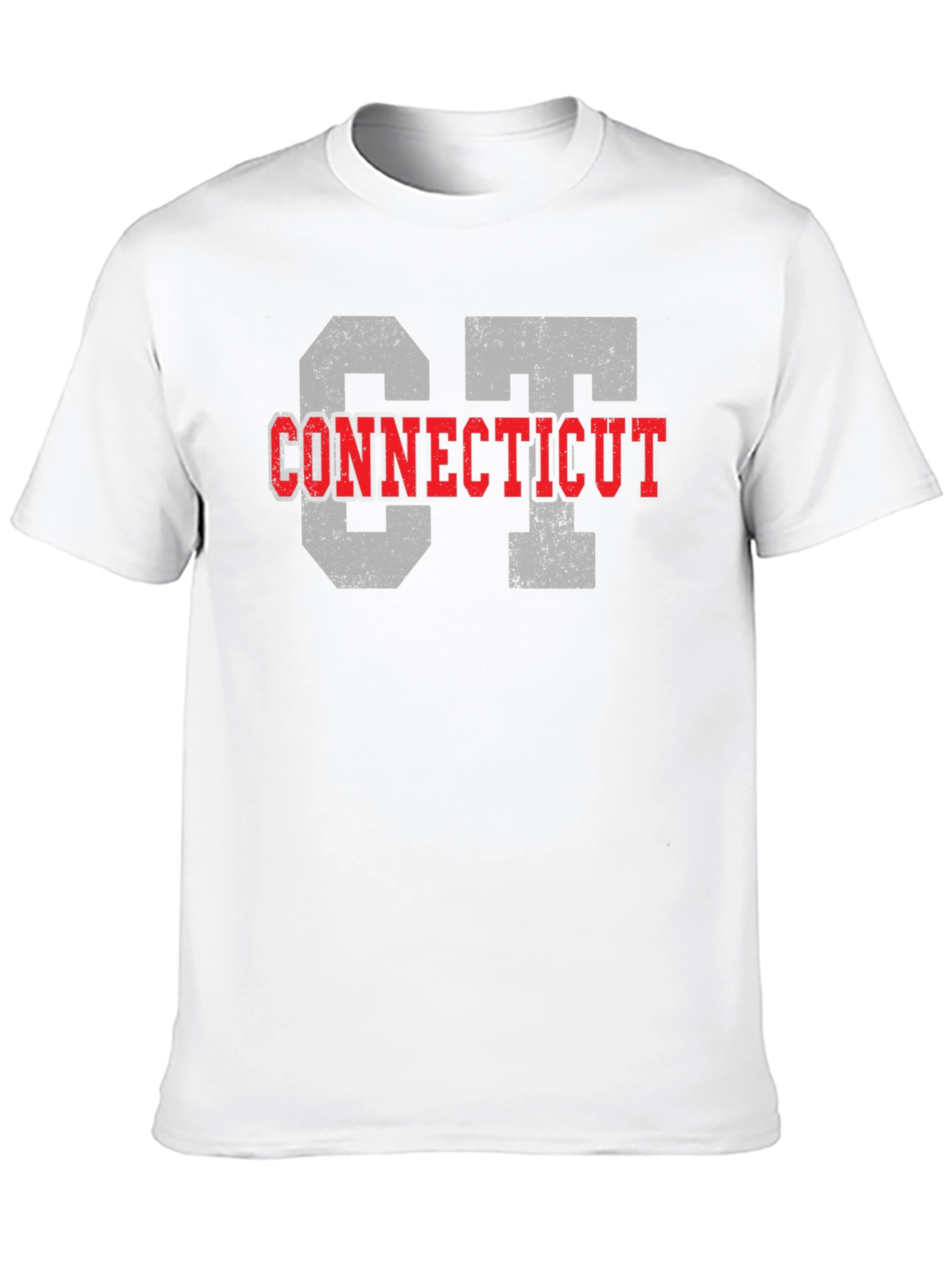 Connecticut State Tee - Black Graphic T-Shirt
