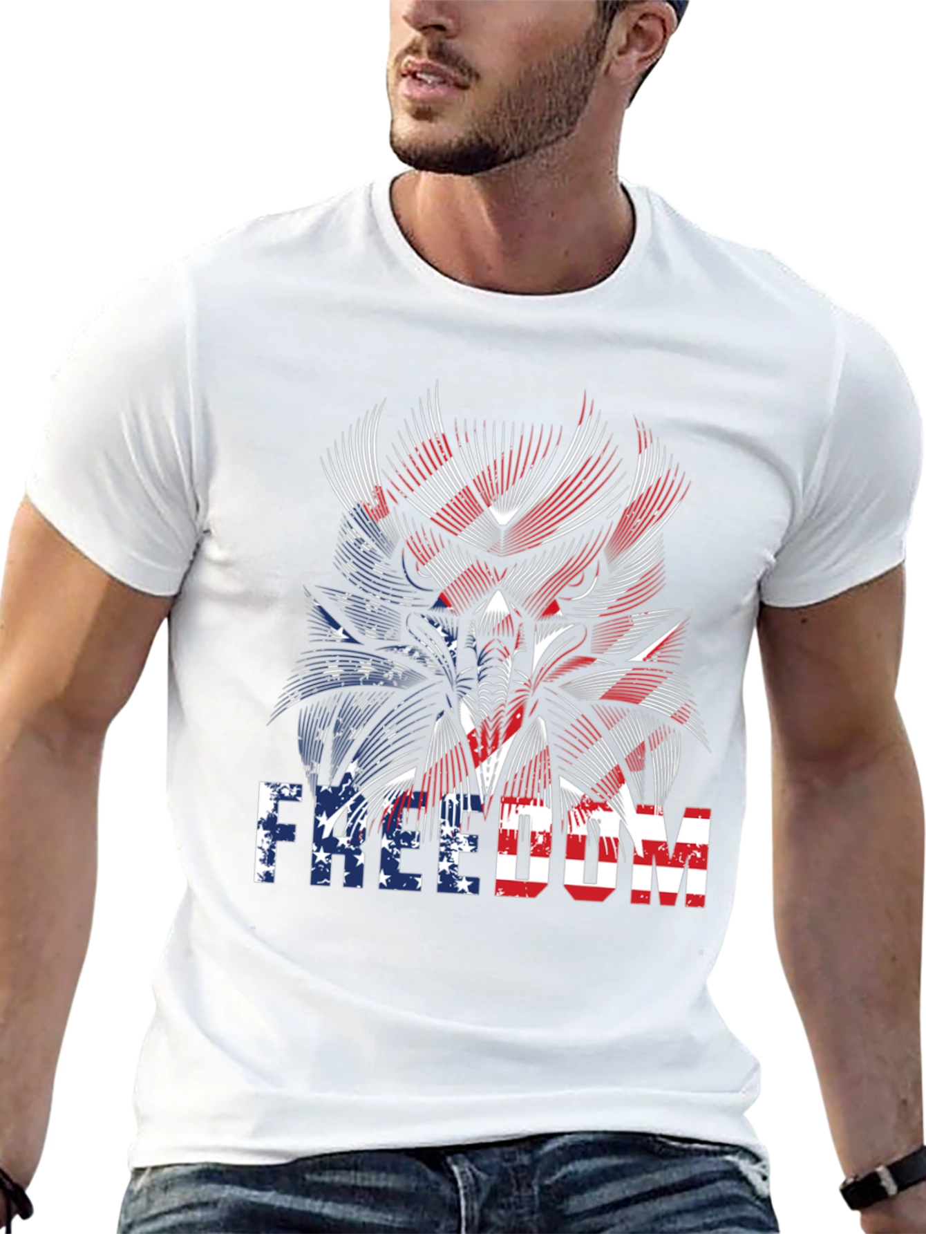Patriotic Eagle Freedom T-Shirt
