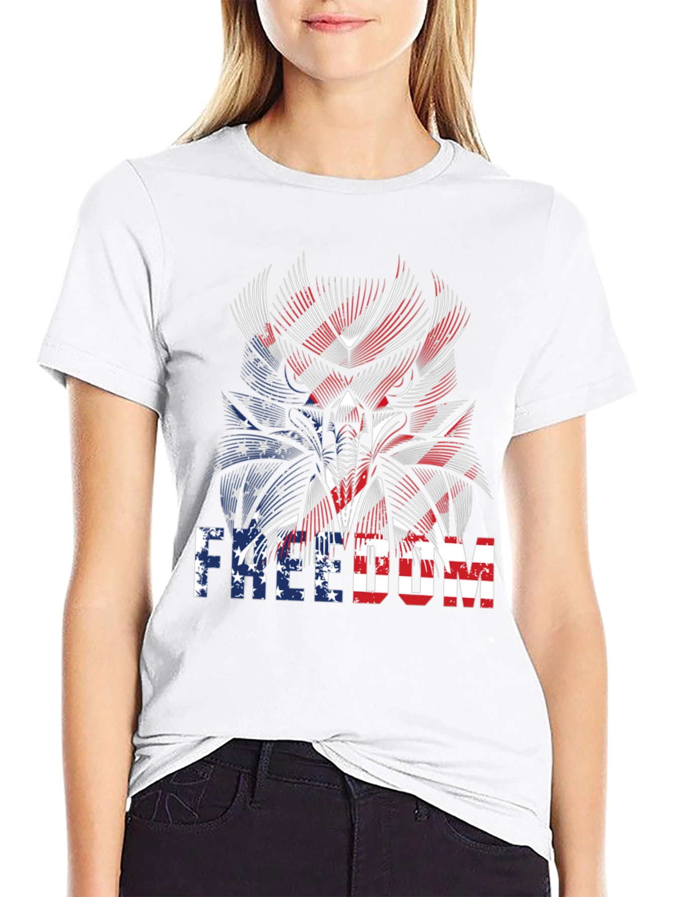 Patriotic Eagle Freedom T-Shirt