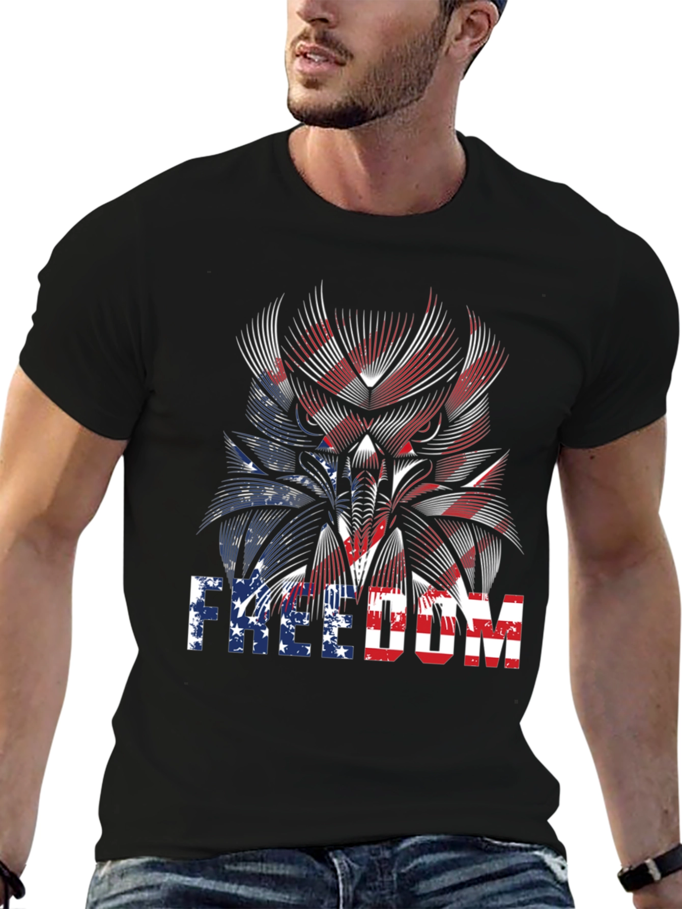 Patriotic Eagle Freedom T-Shirt