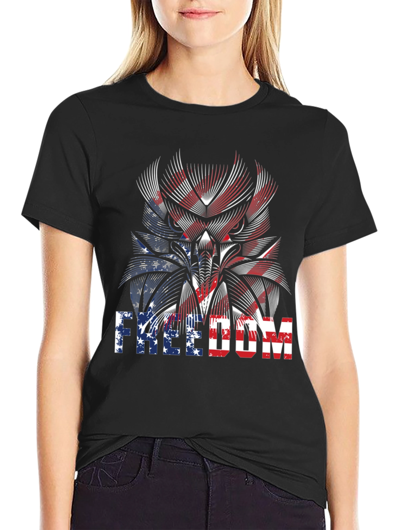 Patriotic Eagle Freedom T-Shirt