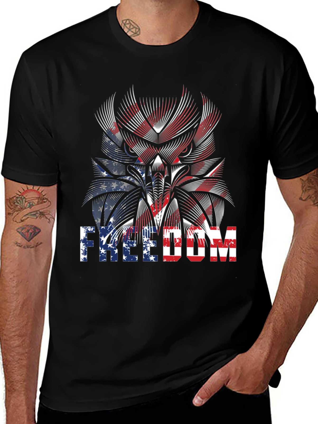 Patriotic Eagle Freedom T-Shirt