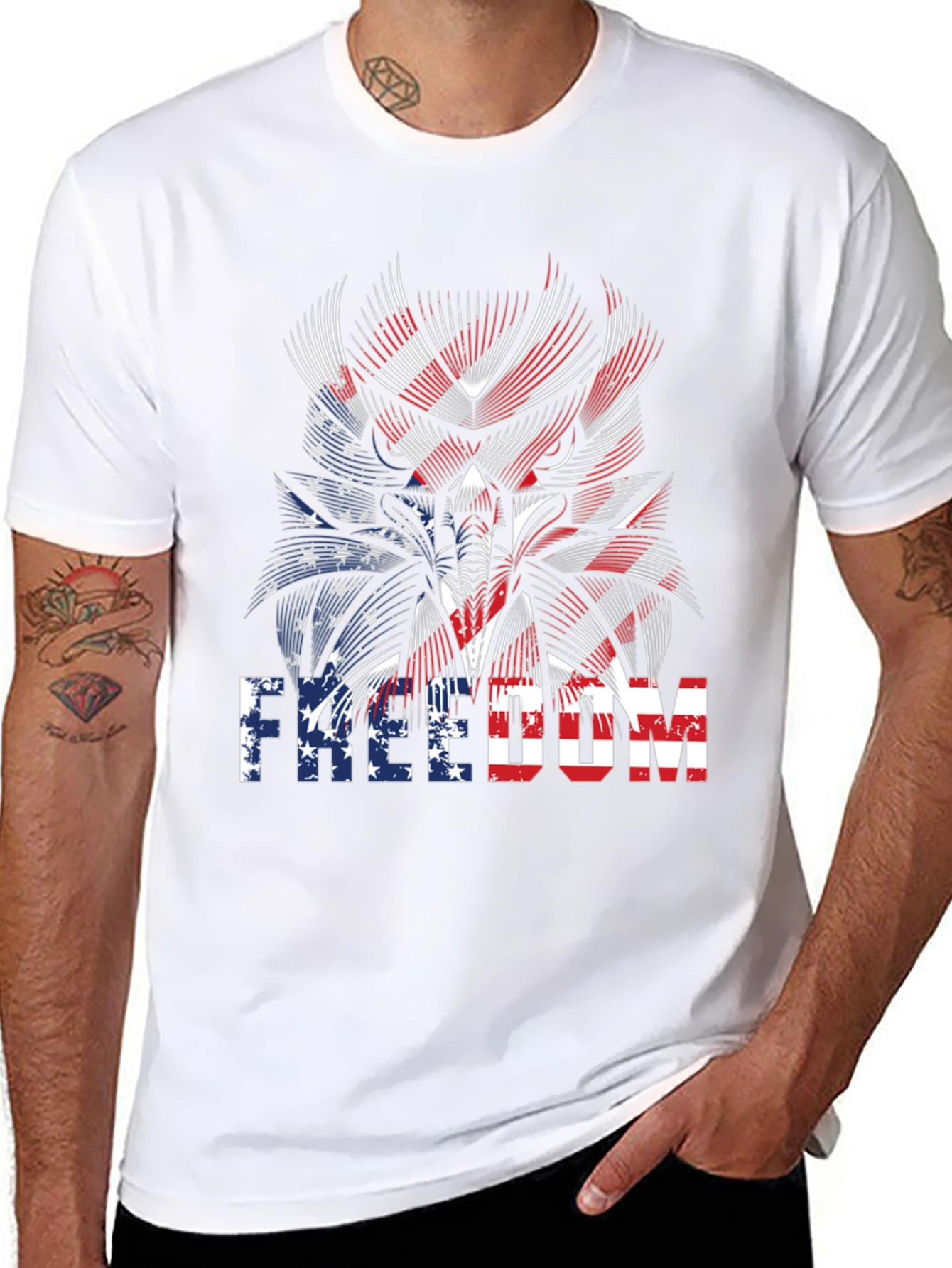 Patriotic Eagle Freedom T-Shirt