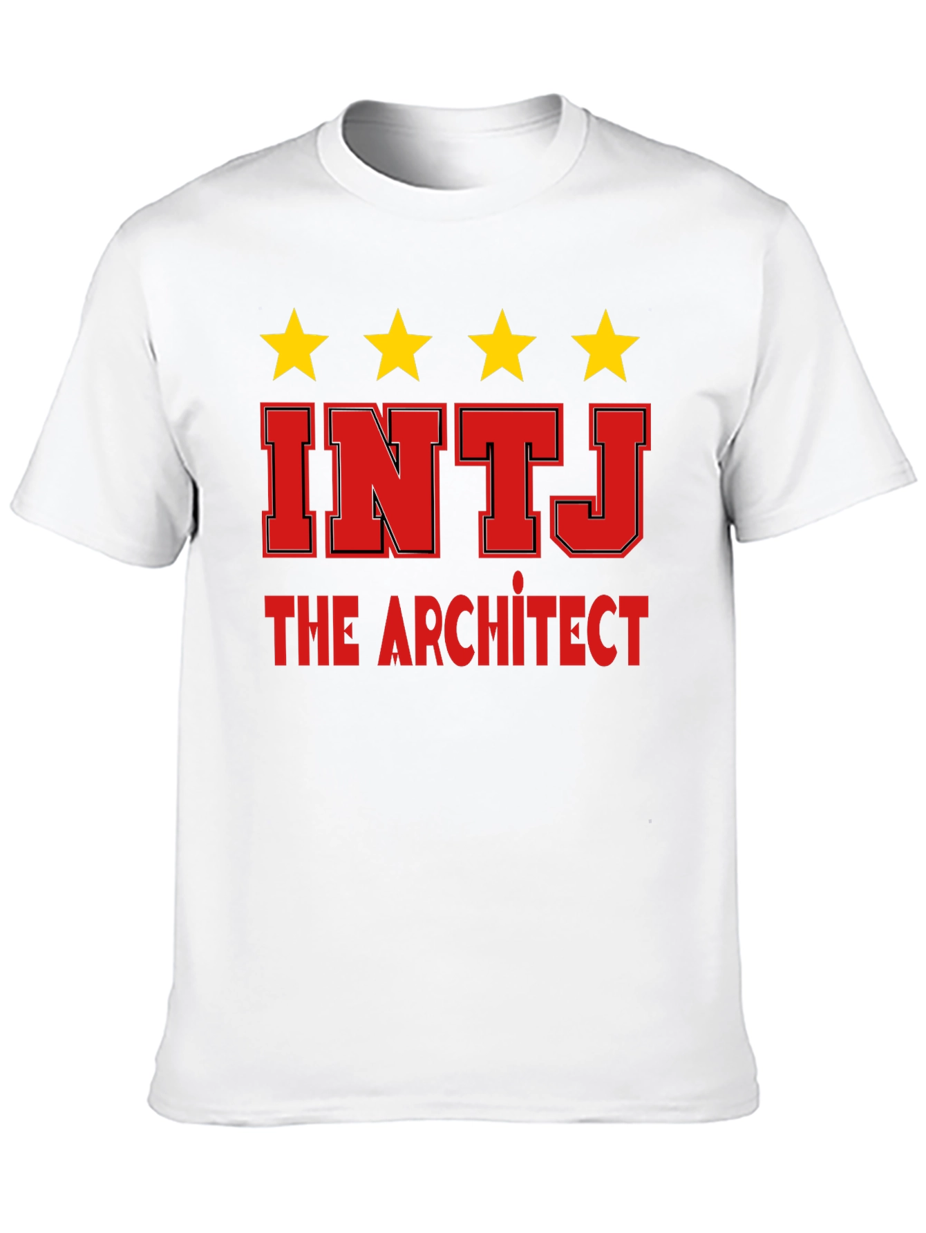 INTJ The Architect T-Shirt - Black