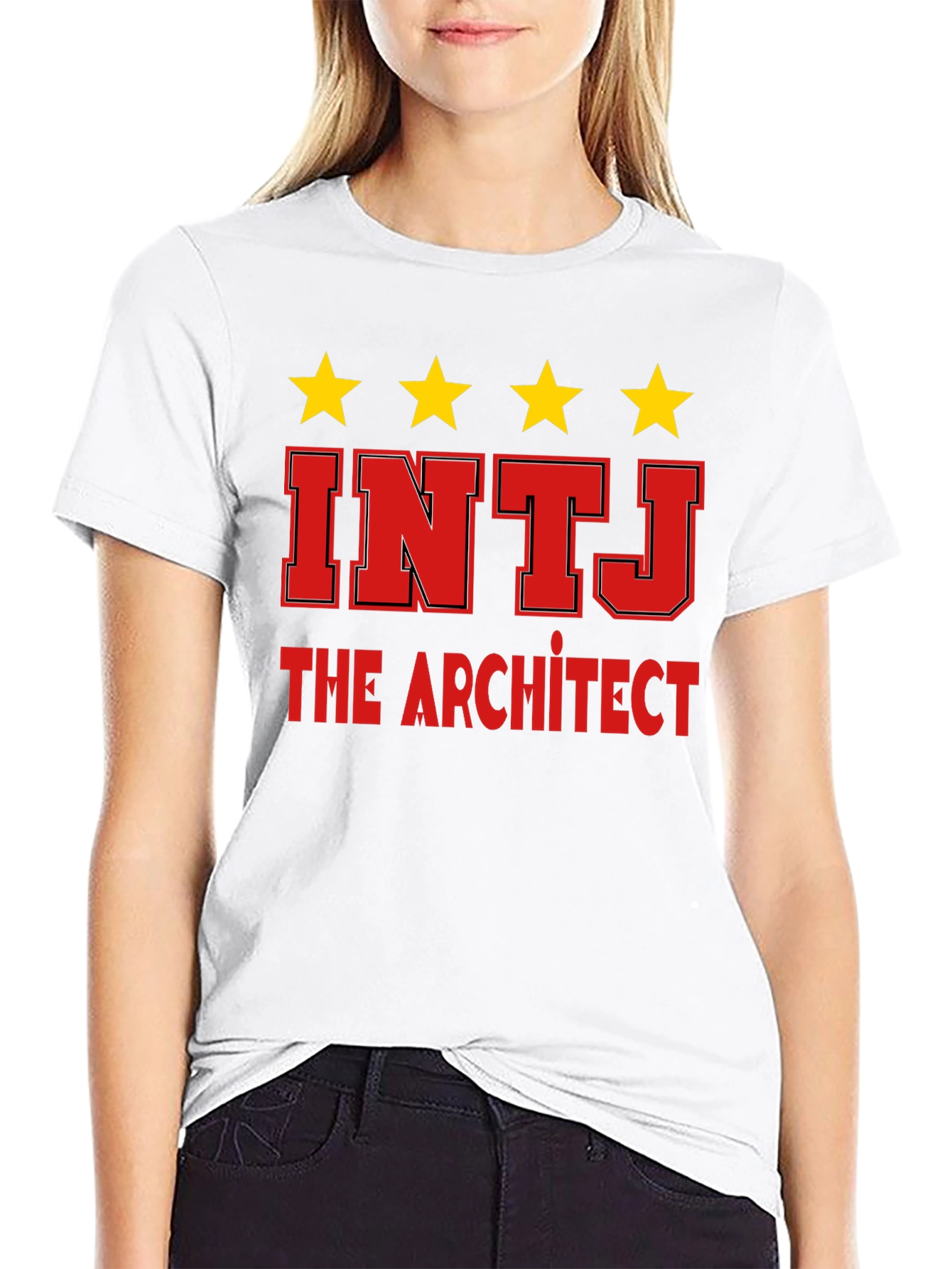 INTJ The Architect T-Shirt - Black