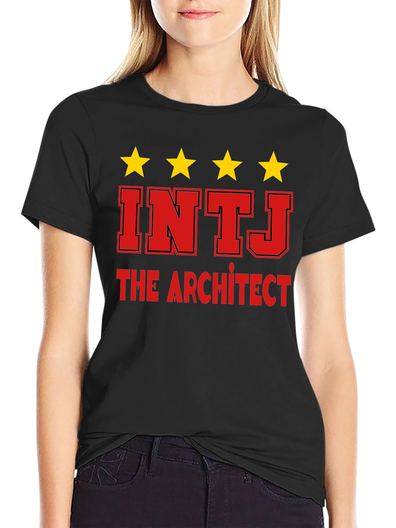 INTJ The Architect T-Shirt - Black