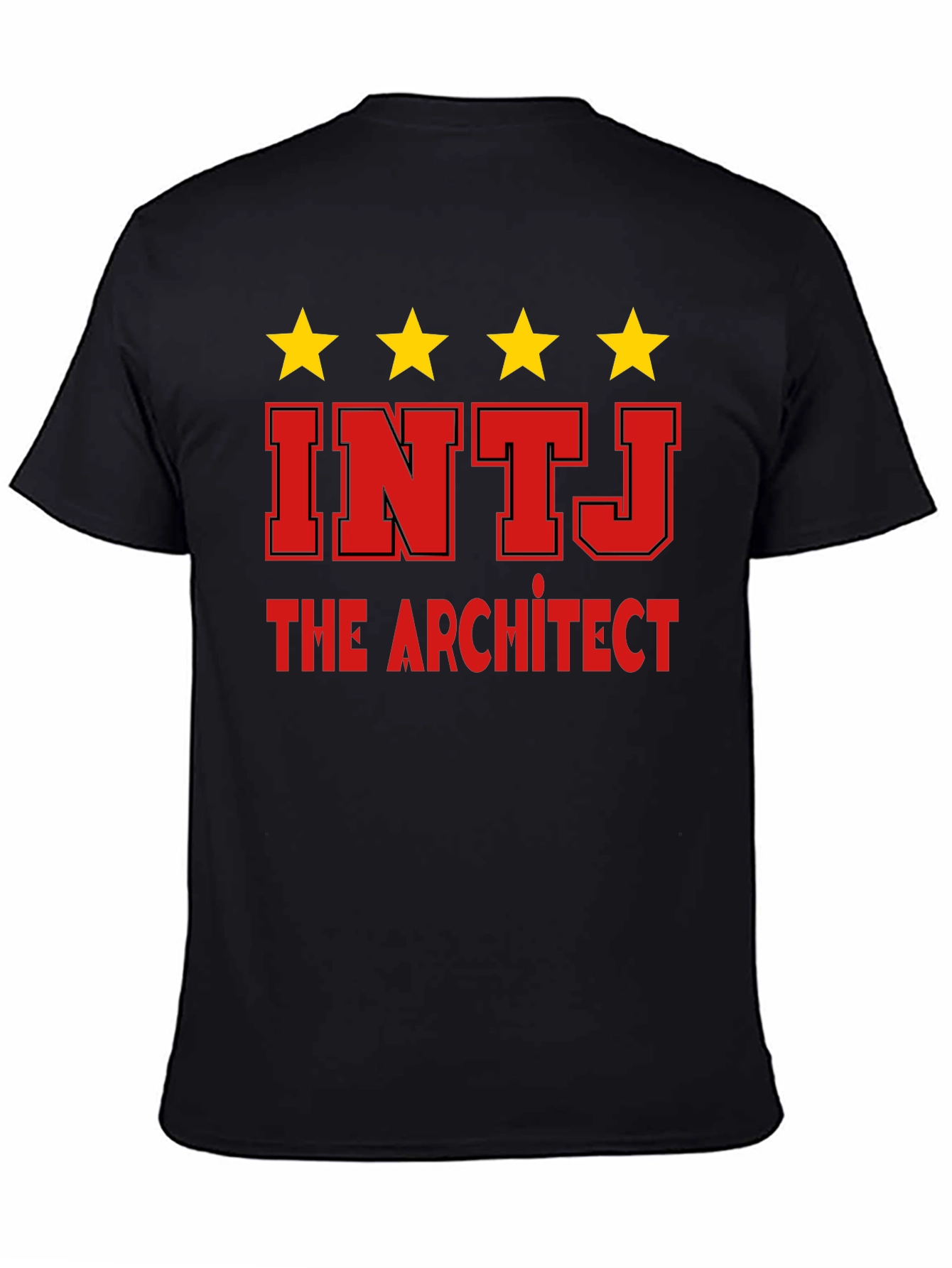 INTJ The Architect T-Shirt - Black