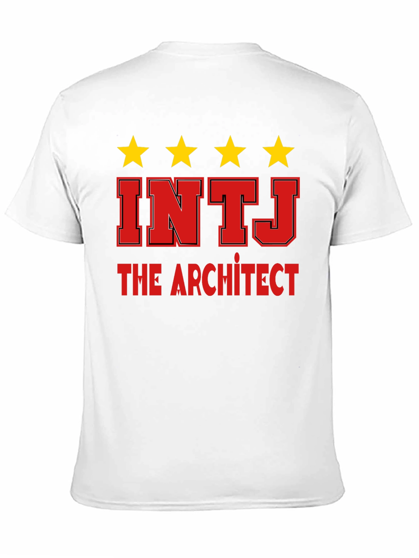 INTJ The Architect T-Shirt - Black