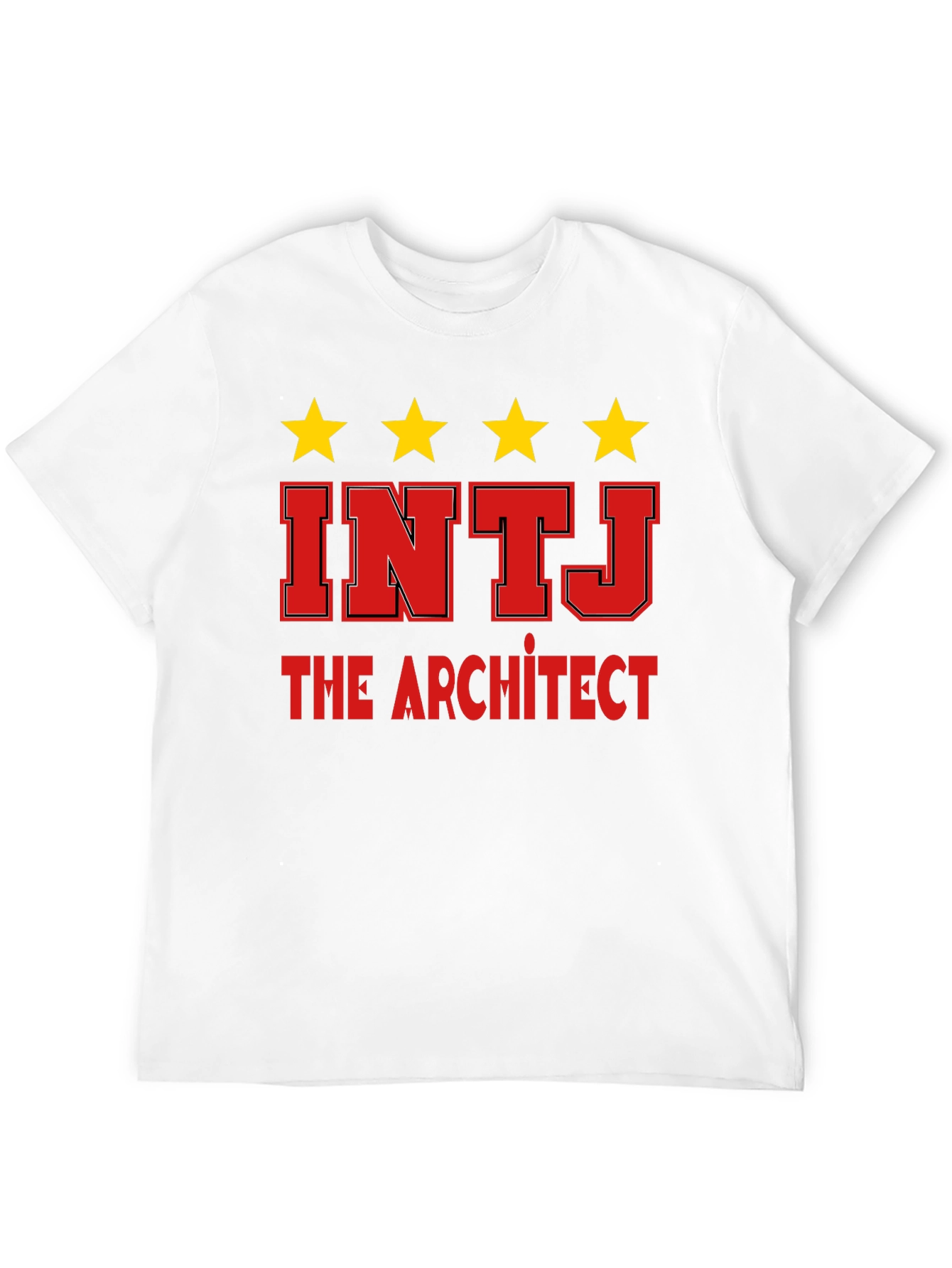 INTJ The Architect T-Shirt - Black