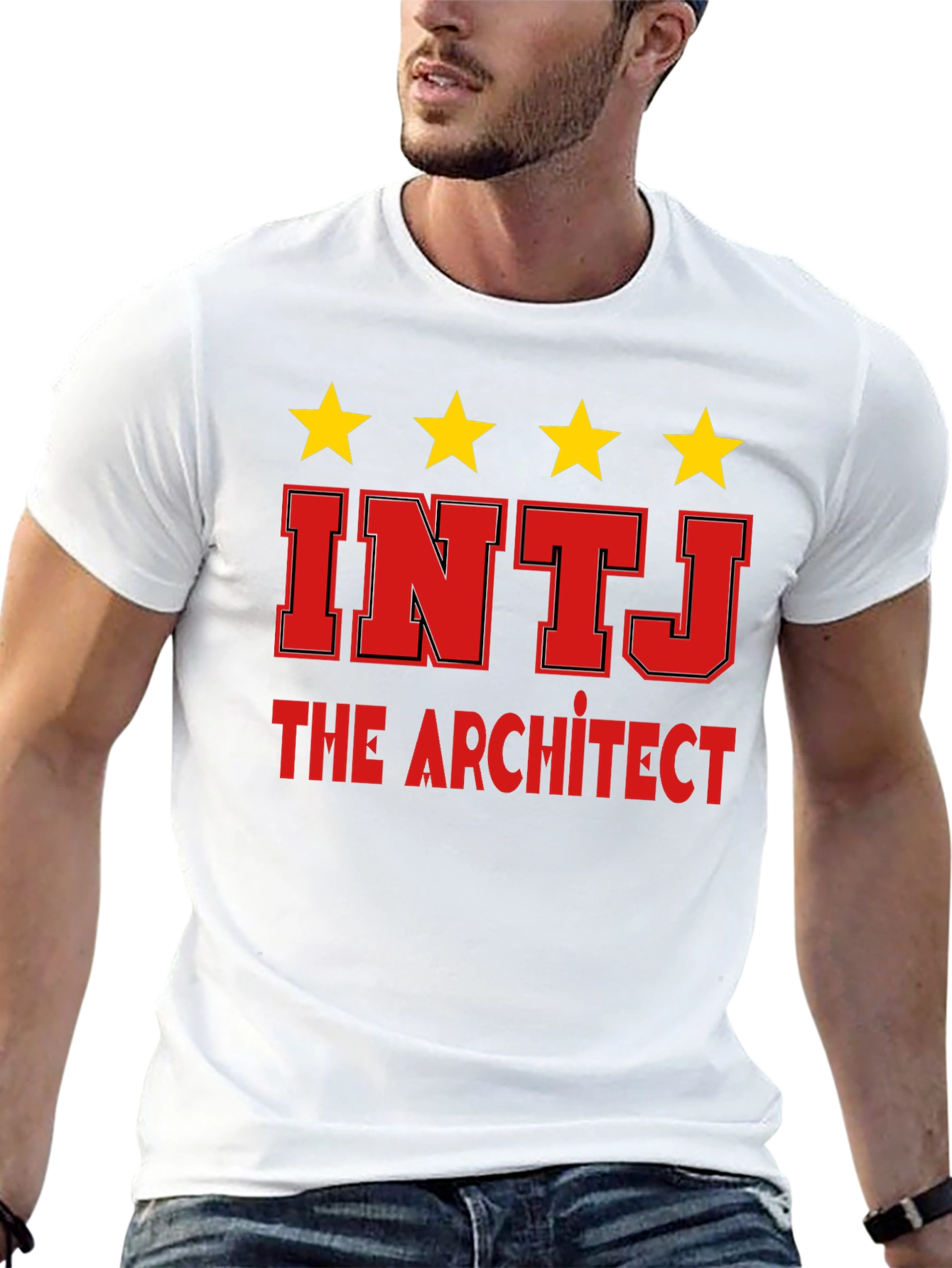 INTJ The Architect T-Shirt - Black