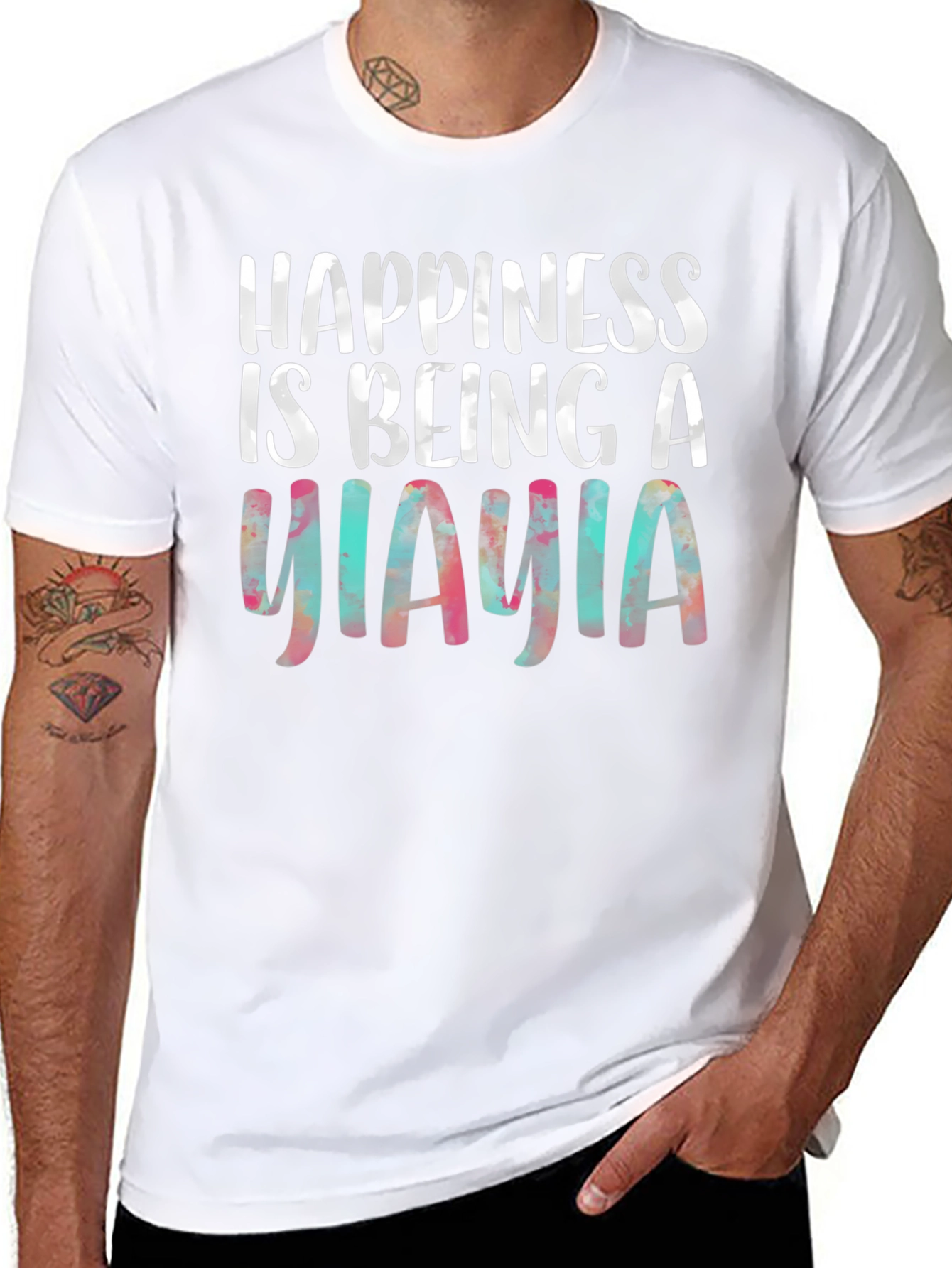 Happiness Is Being A Yiayia T-Shirt