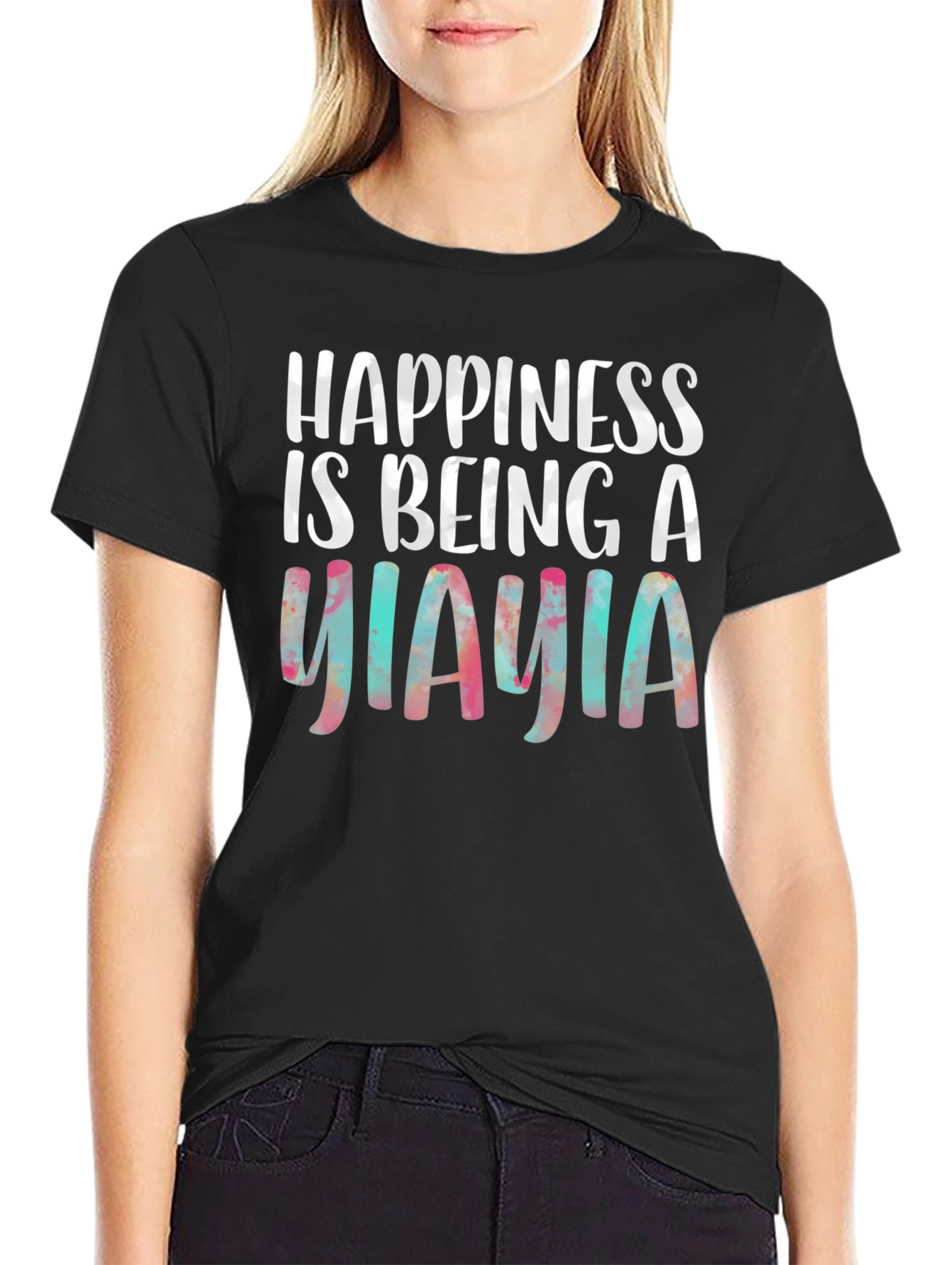 Happiness Is Being A Yiayia T-Shirt