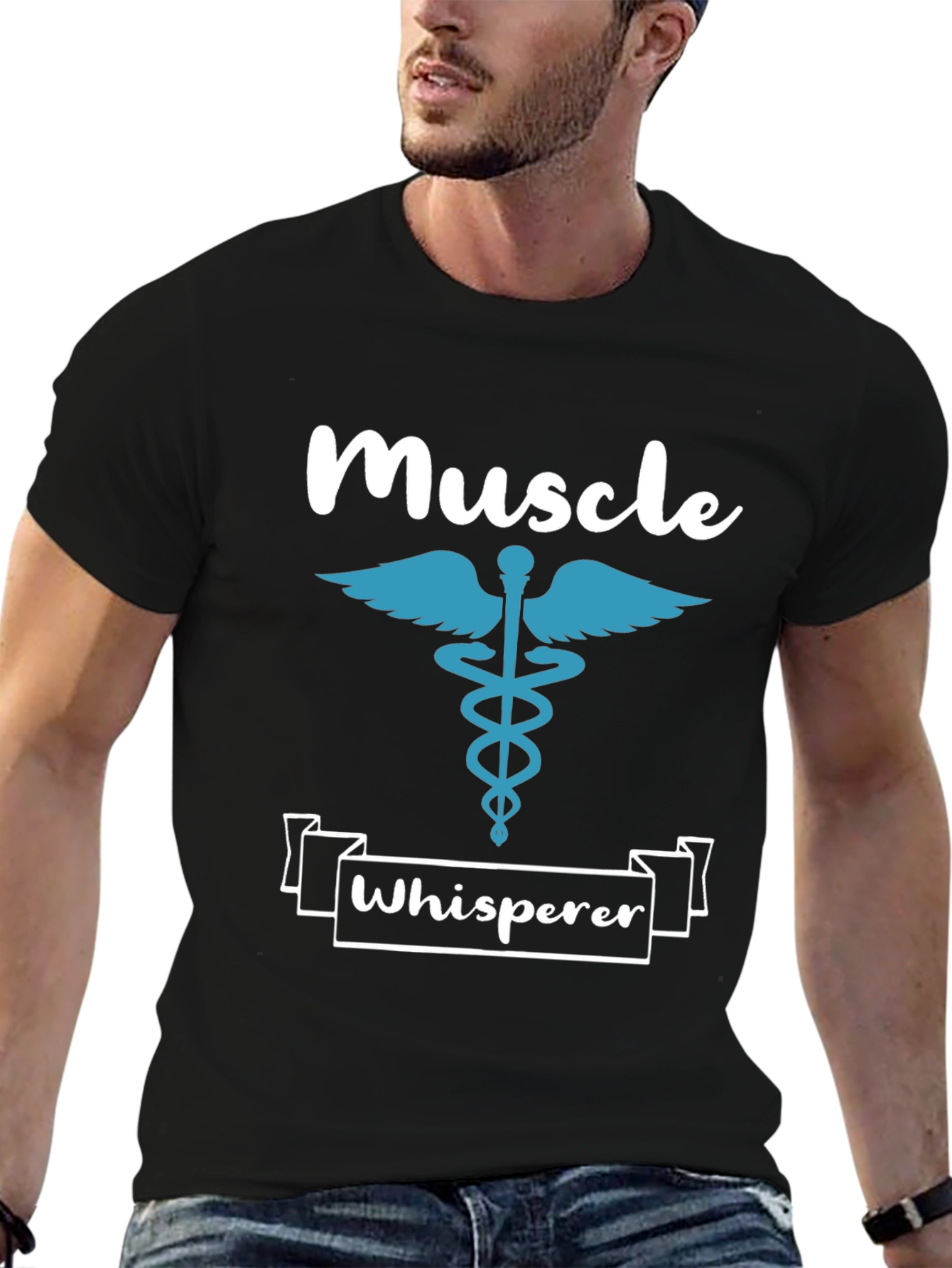 Muscle Whisperer Graphic Tee - Unisex Soft Cotton Shirt