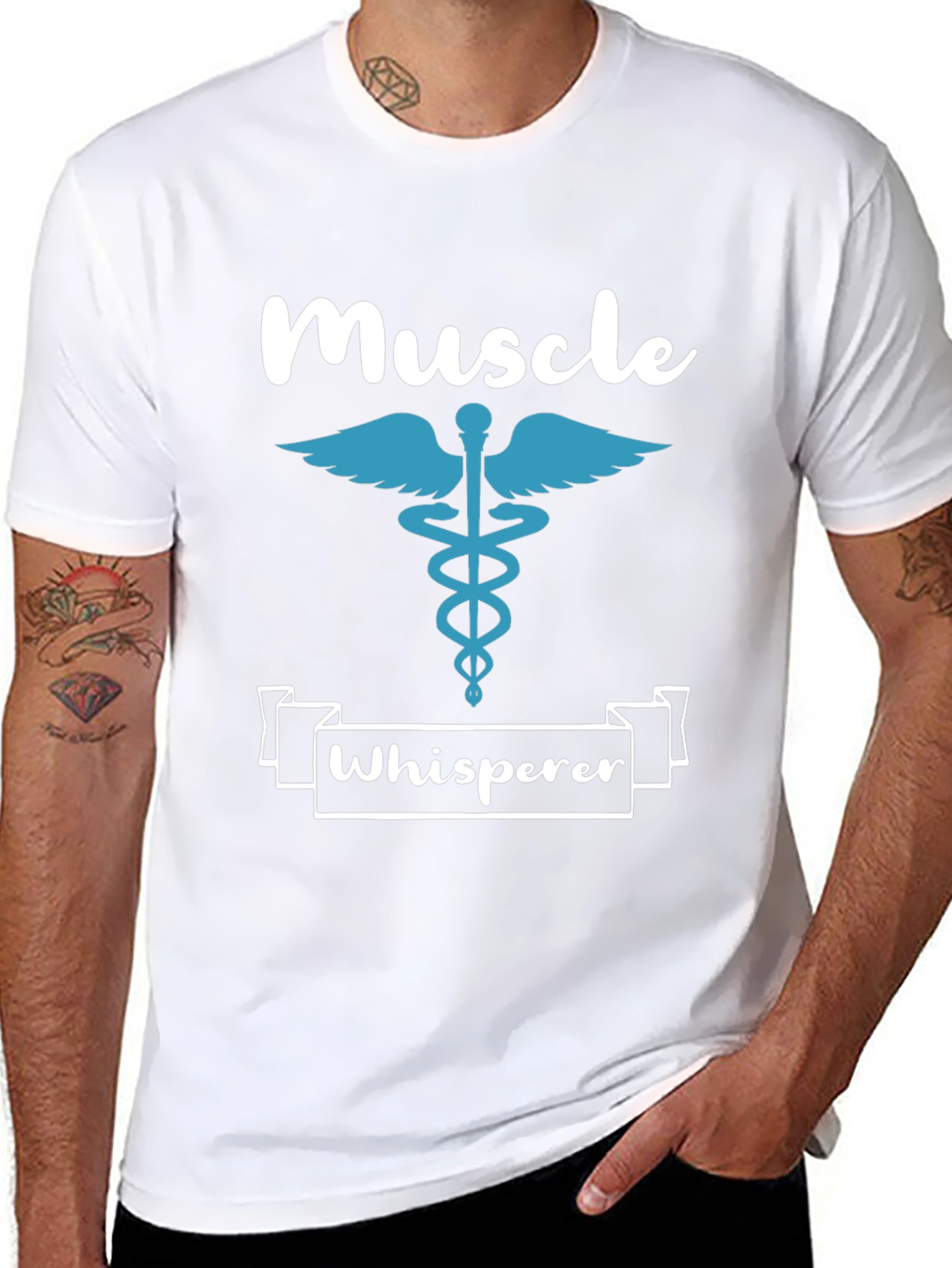 Muscle Whisperer Graphic Tee - Unisex Soft Cotton Shirt