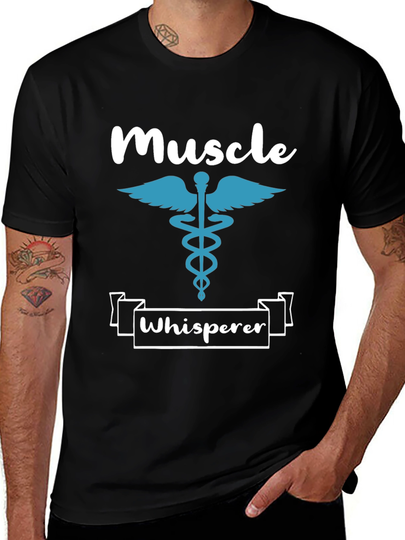 Muscle Whisperer Graphic Tee - Unisex Soft Cotton Shirt