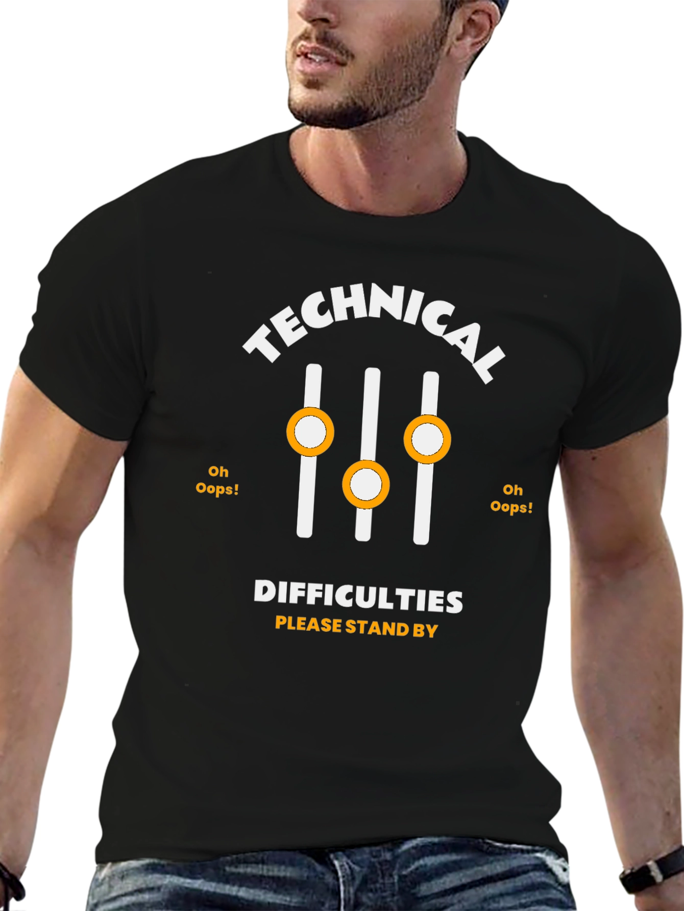 Technical Difficulties T-Shirt - Please Stand By