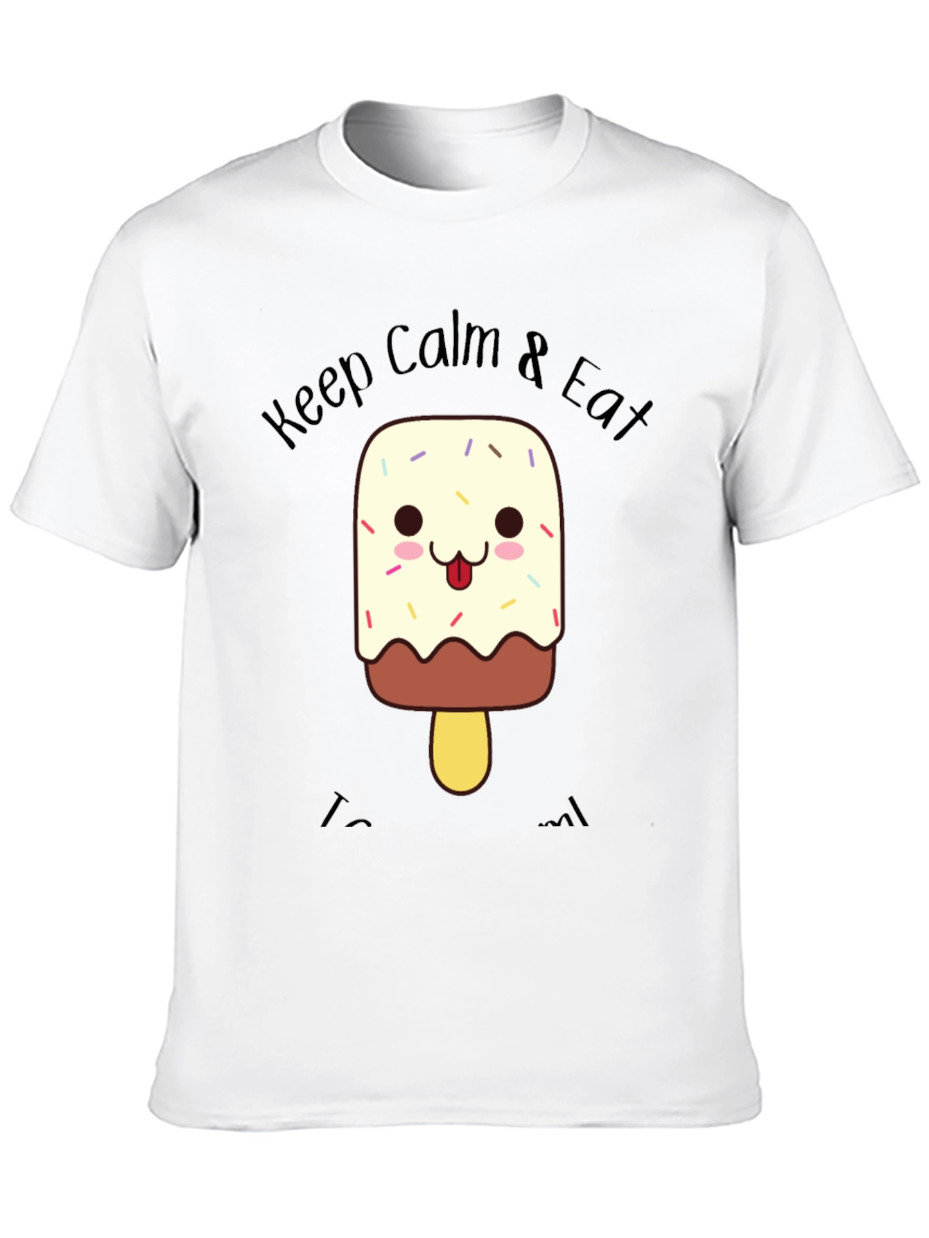 Keep Calm & Eat Ice Cream T-Shirt