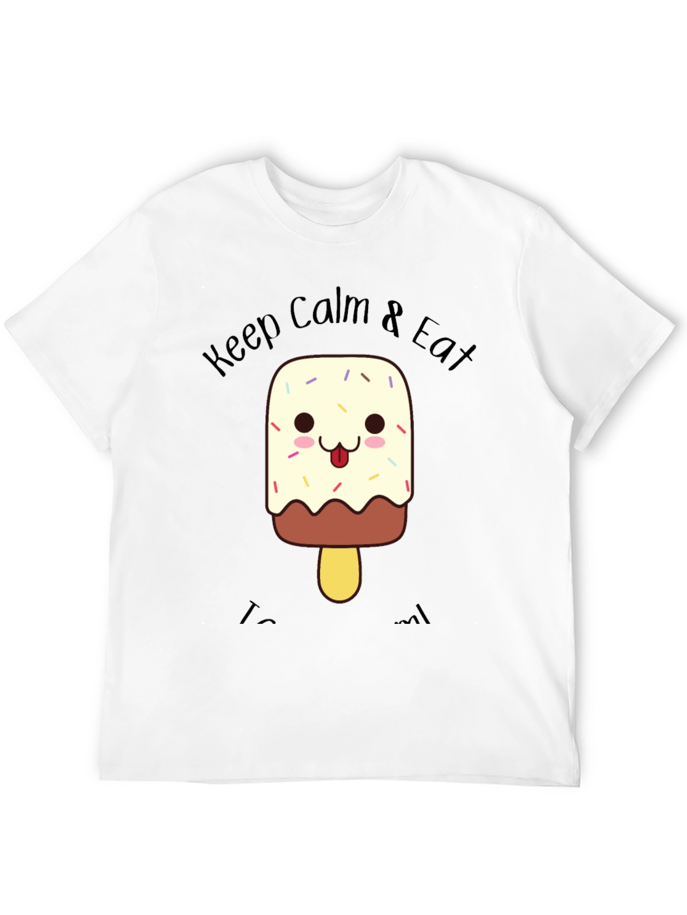Keep Calm & Eat Ice Cream T-Shirt