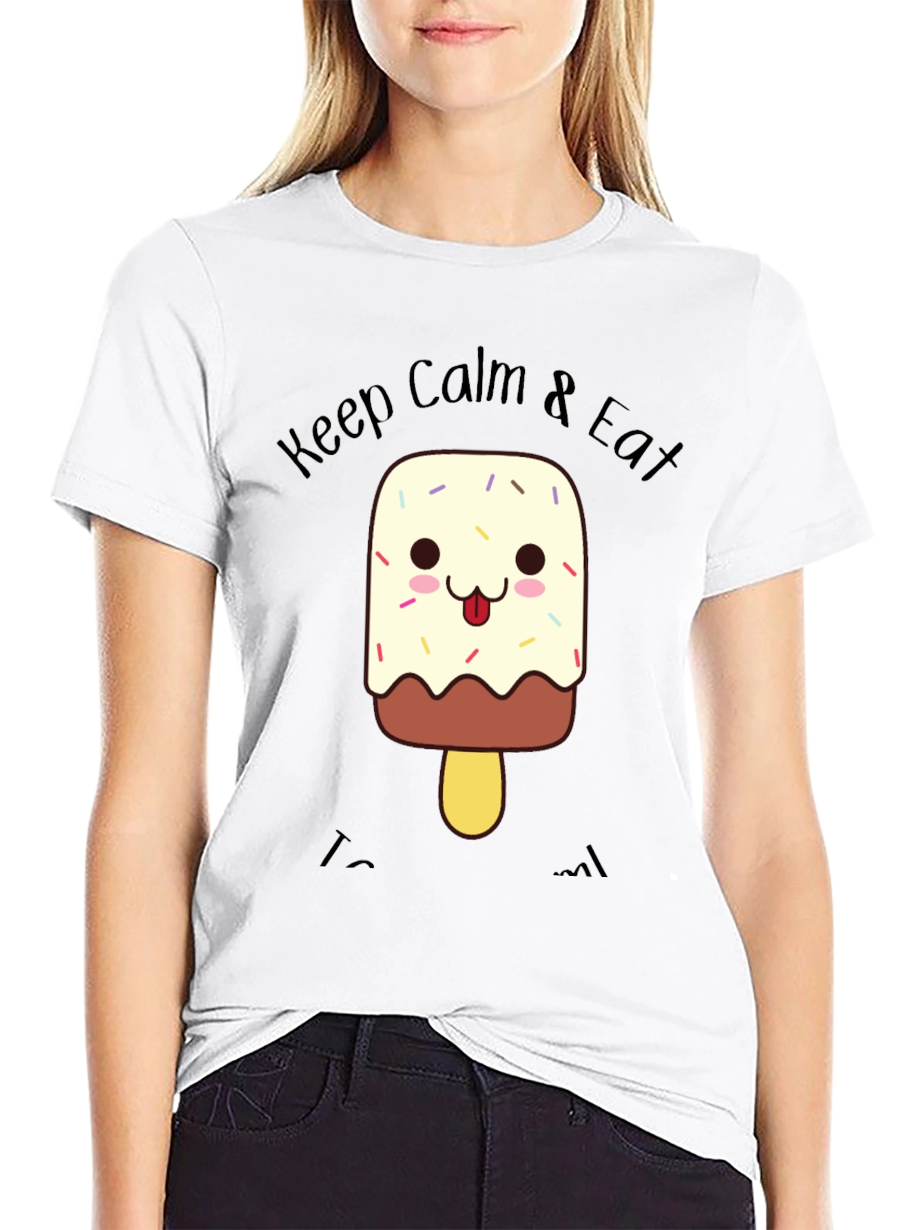 Keep Calm & Eat Ice Cream T-Shirt