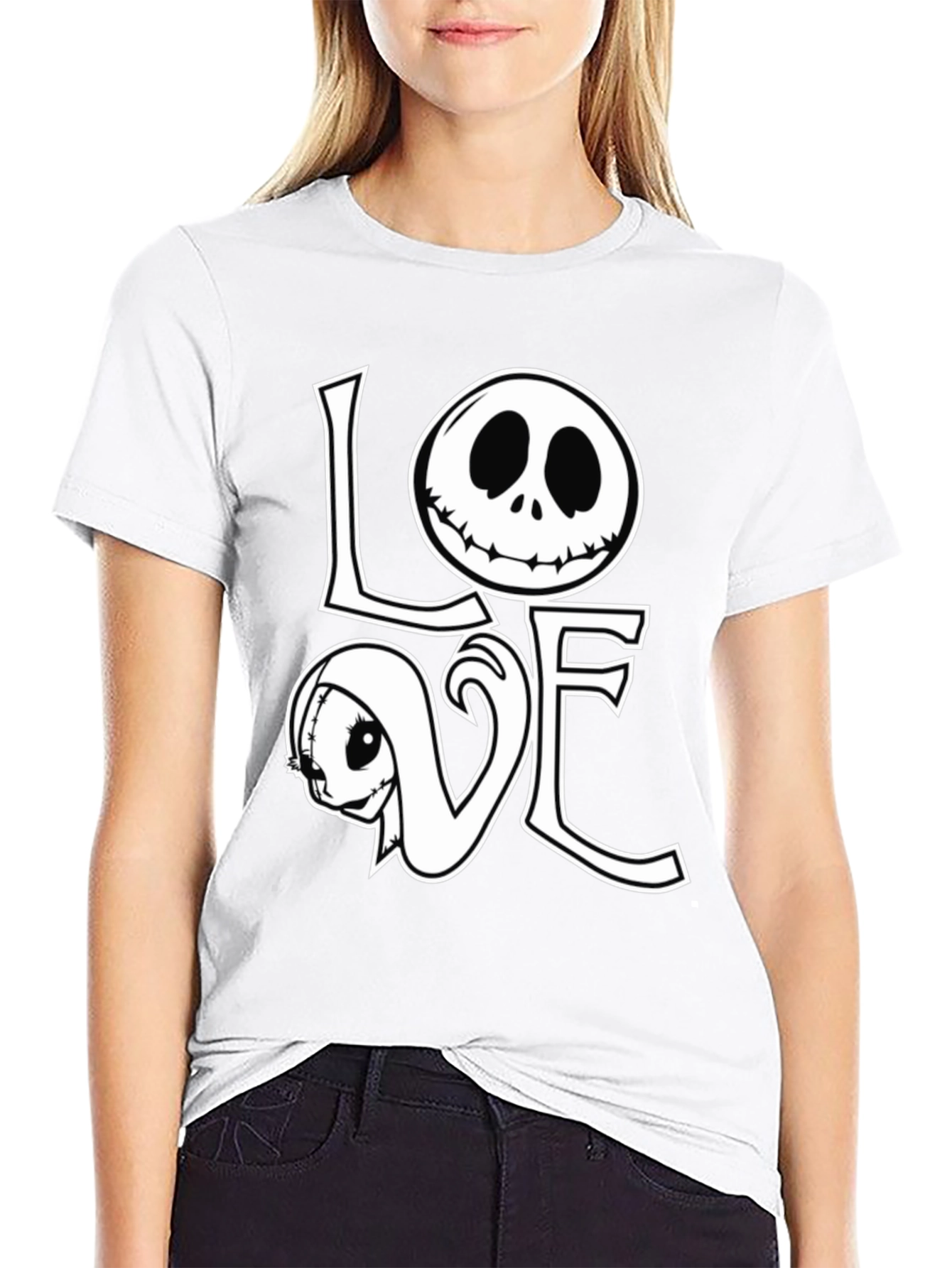 Nightmare Before Christmas LOVE Graphic T-Shirt