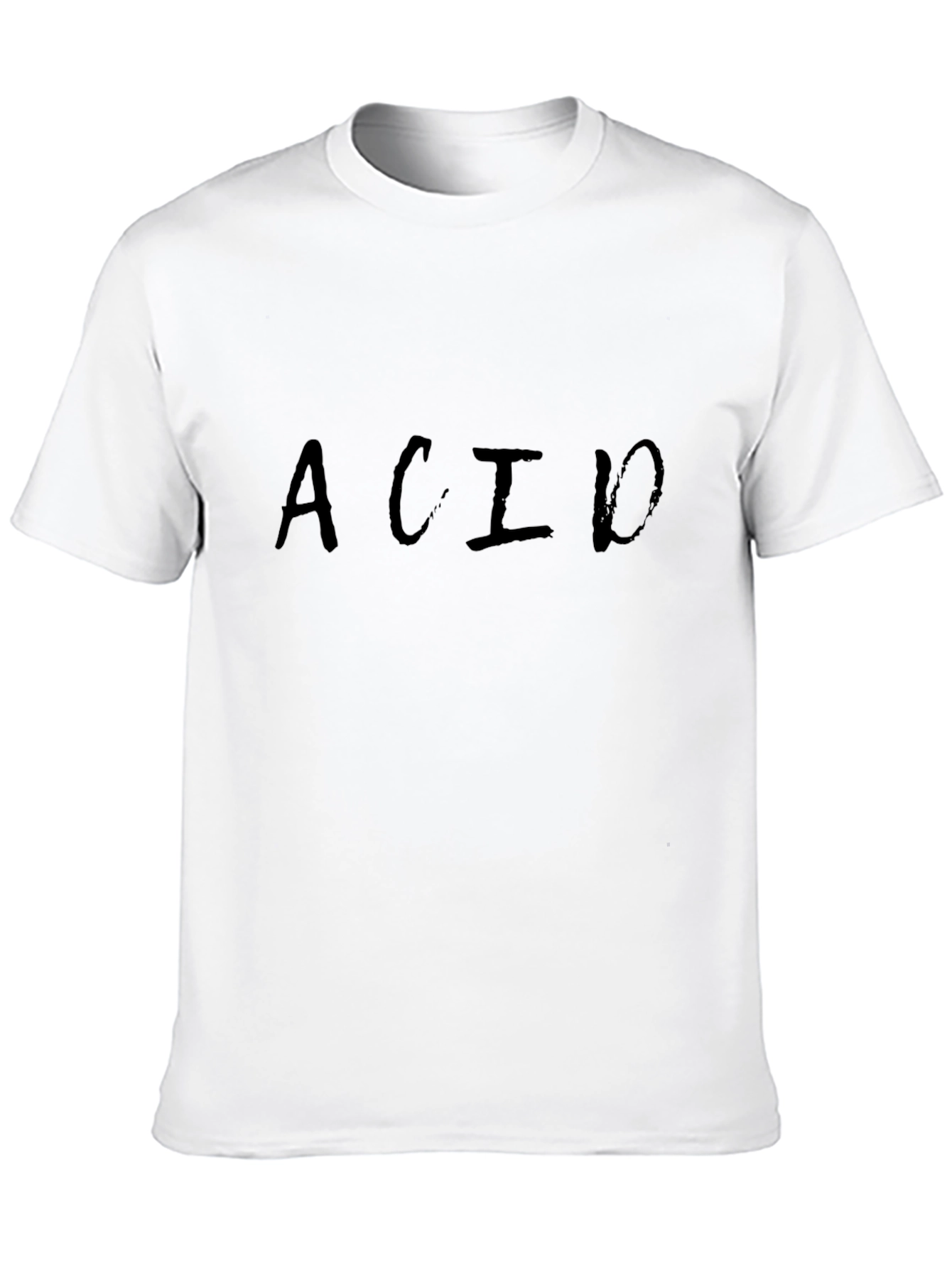 Black ACID Graphic Tee - Modern Style