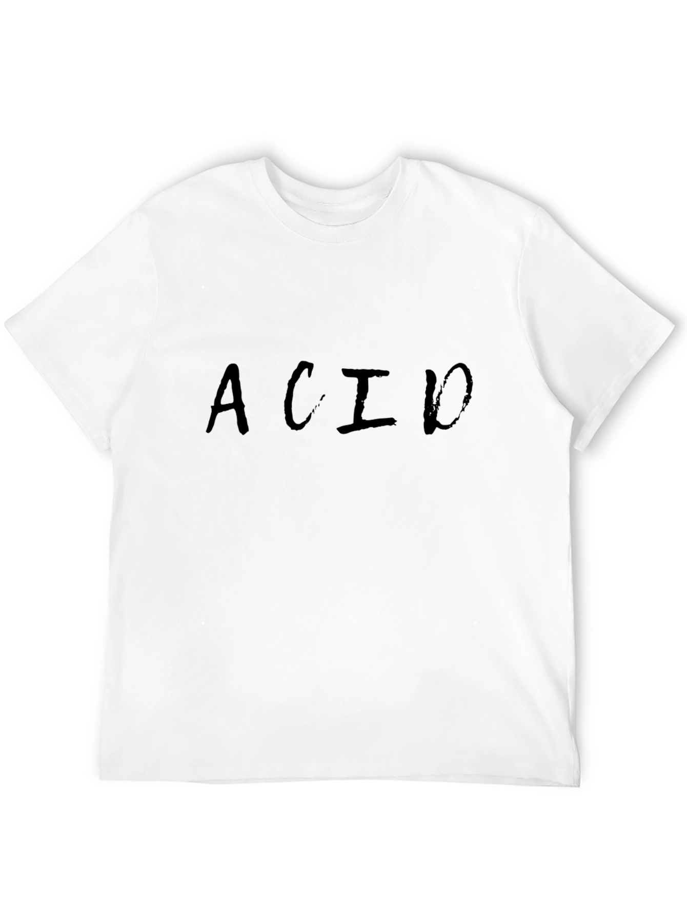 Black ACID Graphic Tee - Modern Style