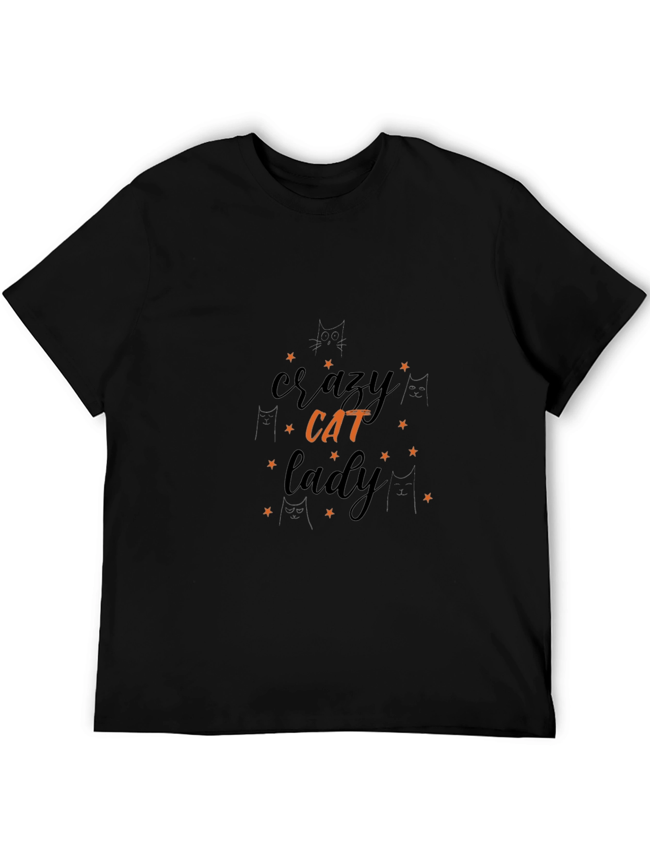 Crazy Cat Lady Graphic T-Shirt